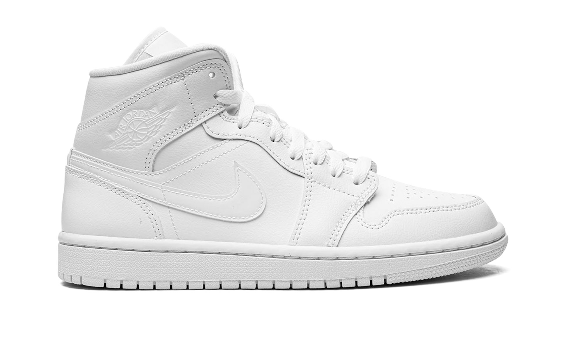 Air Jordan 1 Mid Wmns "triple White 2022" - 6
