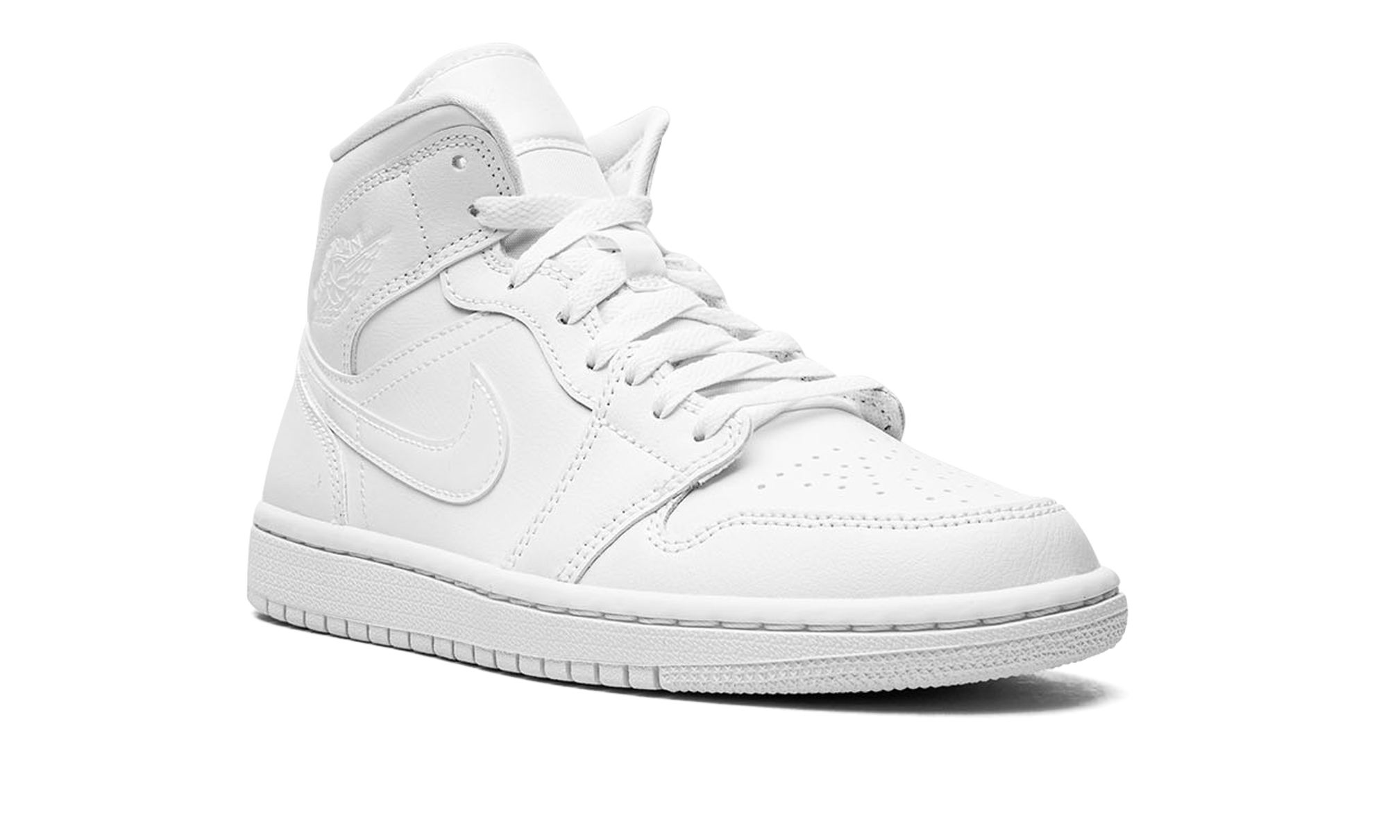Air Jordan 1 Mid Wmns "triple White 2022" - 7