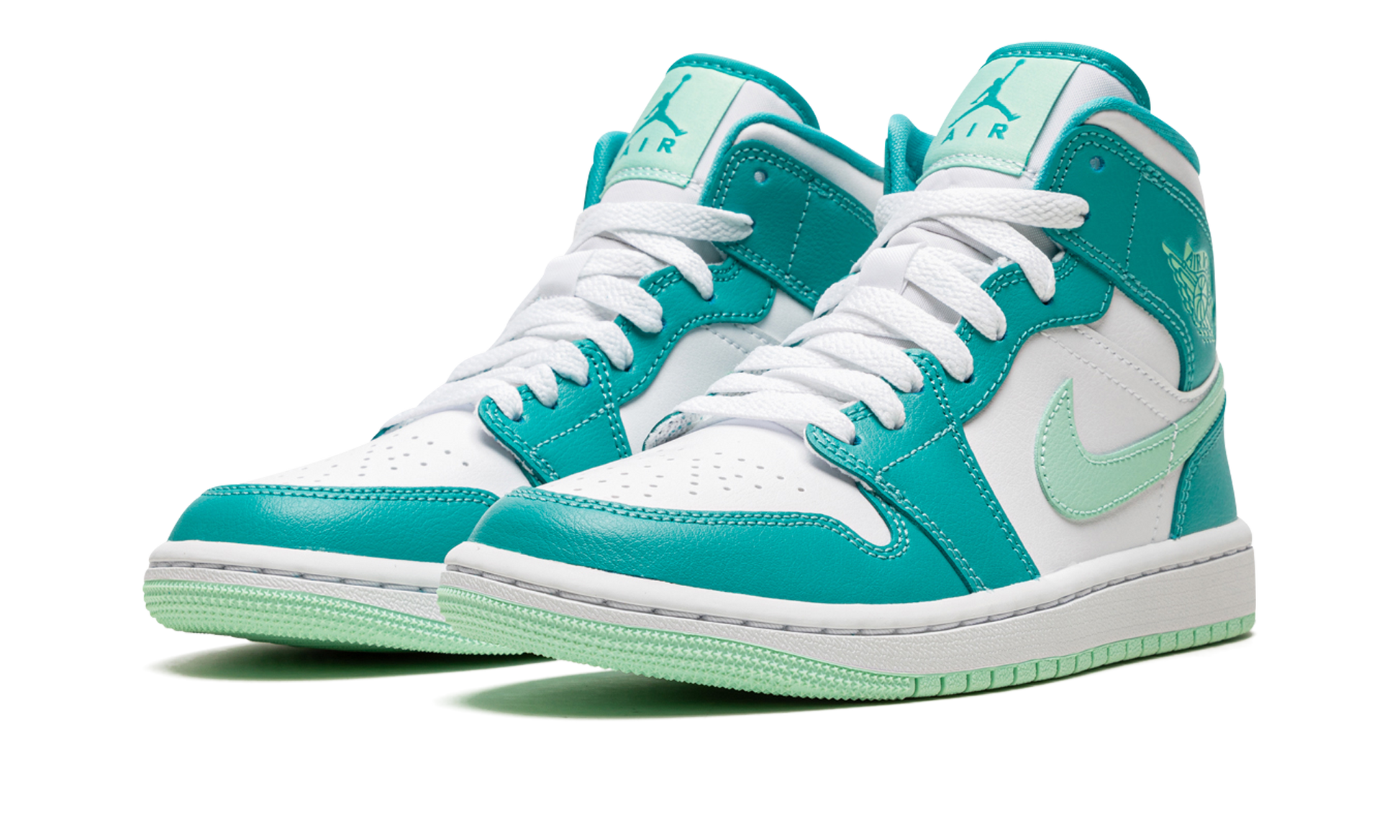 Air Jordan 1 Mid Wmns "washed Teal" - 2