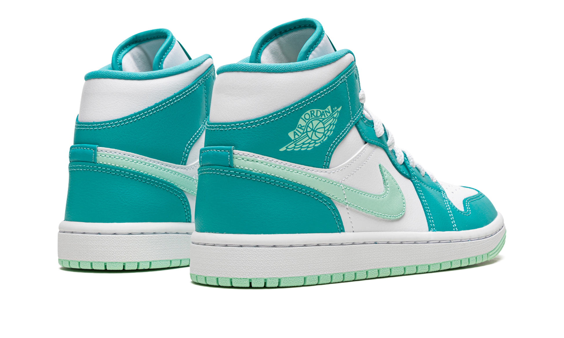 Air Jordan 1 Mid Wmns "washed Teal" - 3