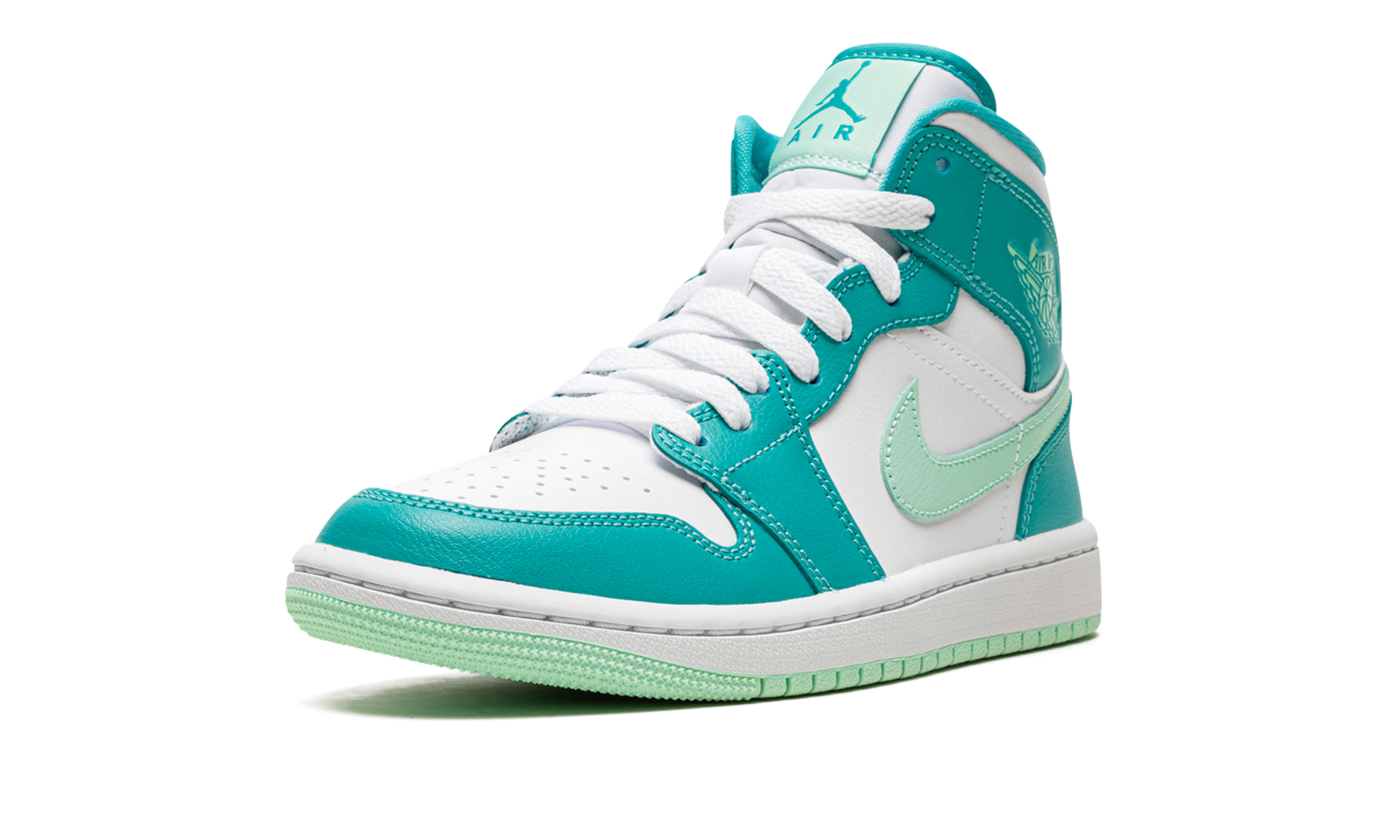 Air Jordan 1 Mid Wmns "washed Teal" - 4