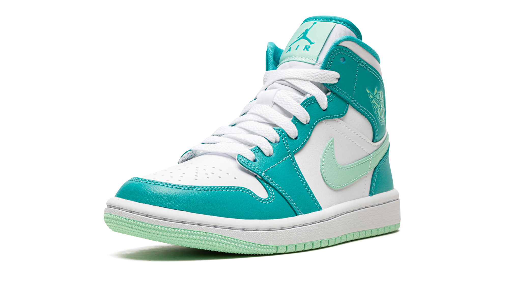 Air Jordan 1 Mid Wmns "washed Teal" - 4