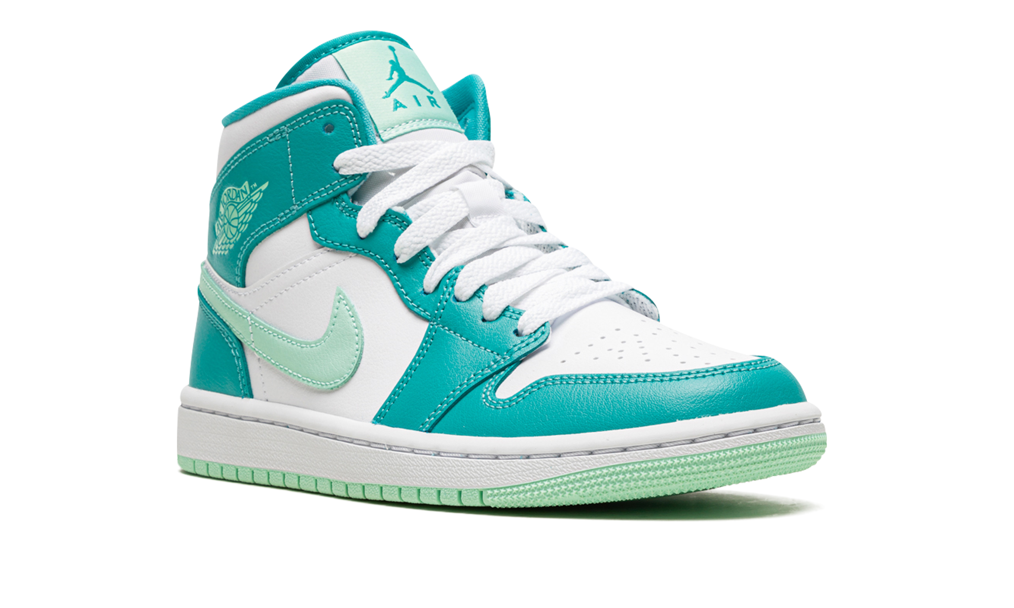 Air Jordan 1 Mid Wmns "washed Teal" - 7