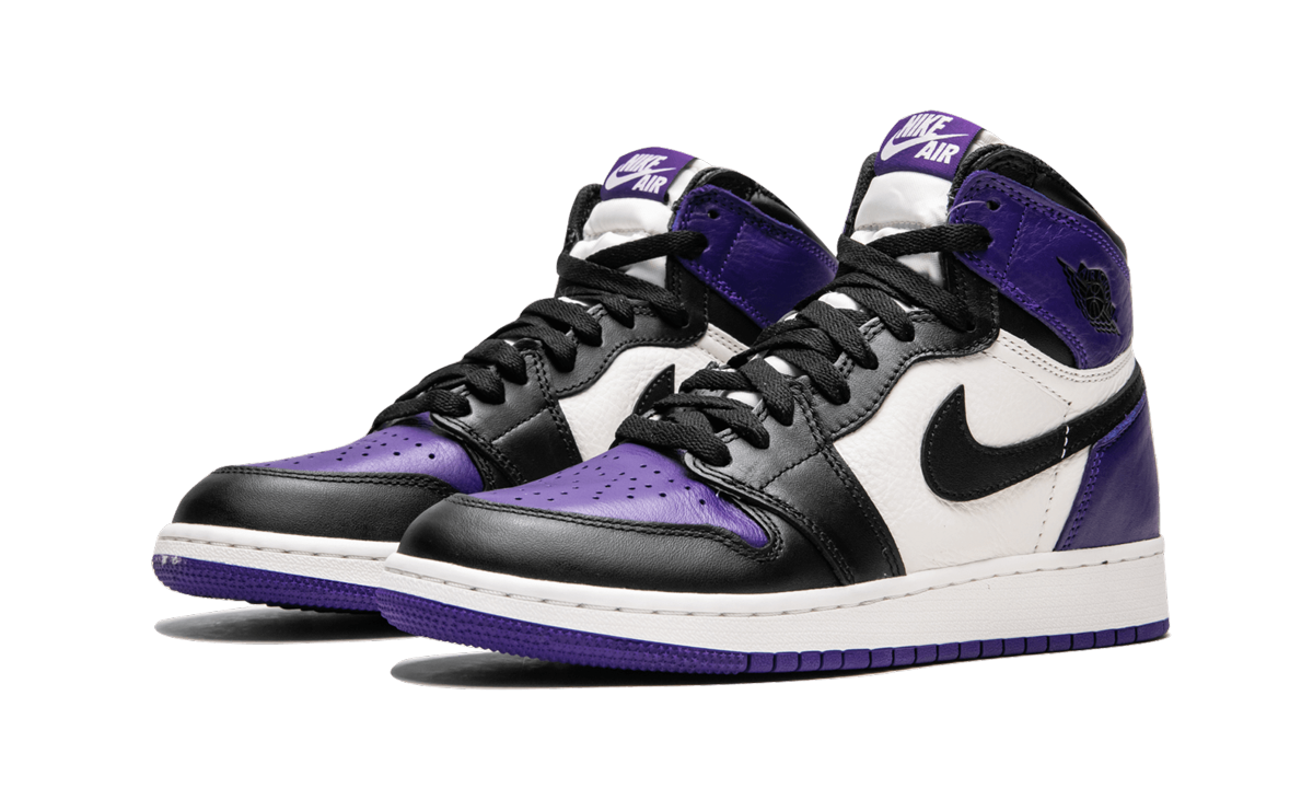 Air Jordan 1 Retro Gs "court Purple" - 2