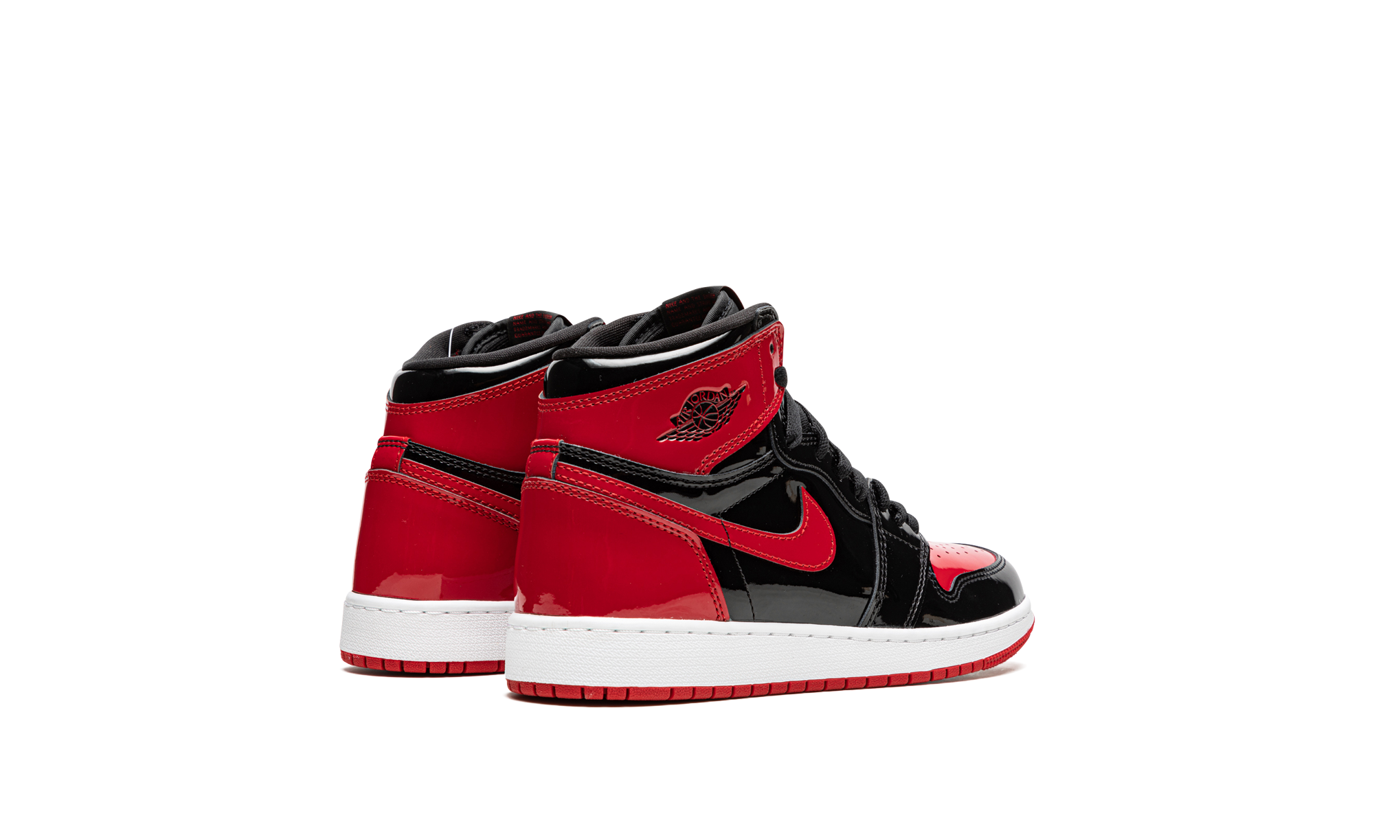 Air Jordan 1 Retro High Og Gs "patent Bred" - 3