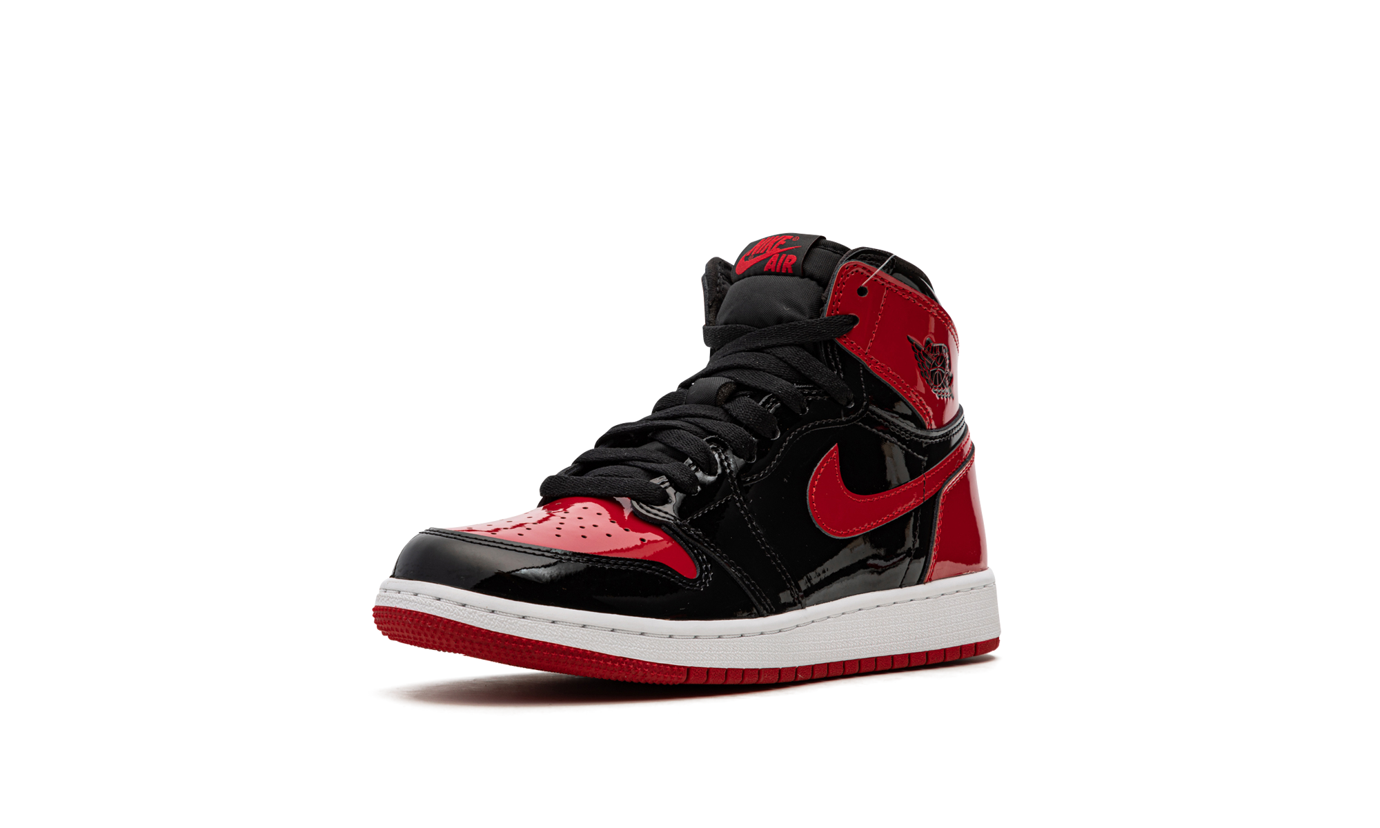 Air Jordan 1 Retro High Og Gs "patent Bred" - 4