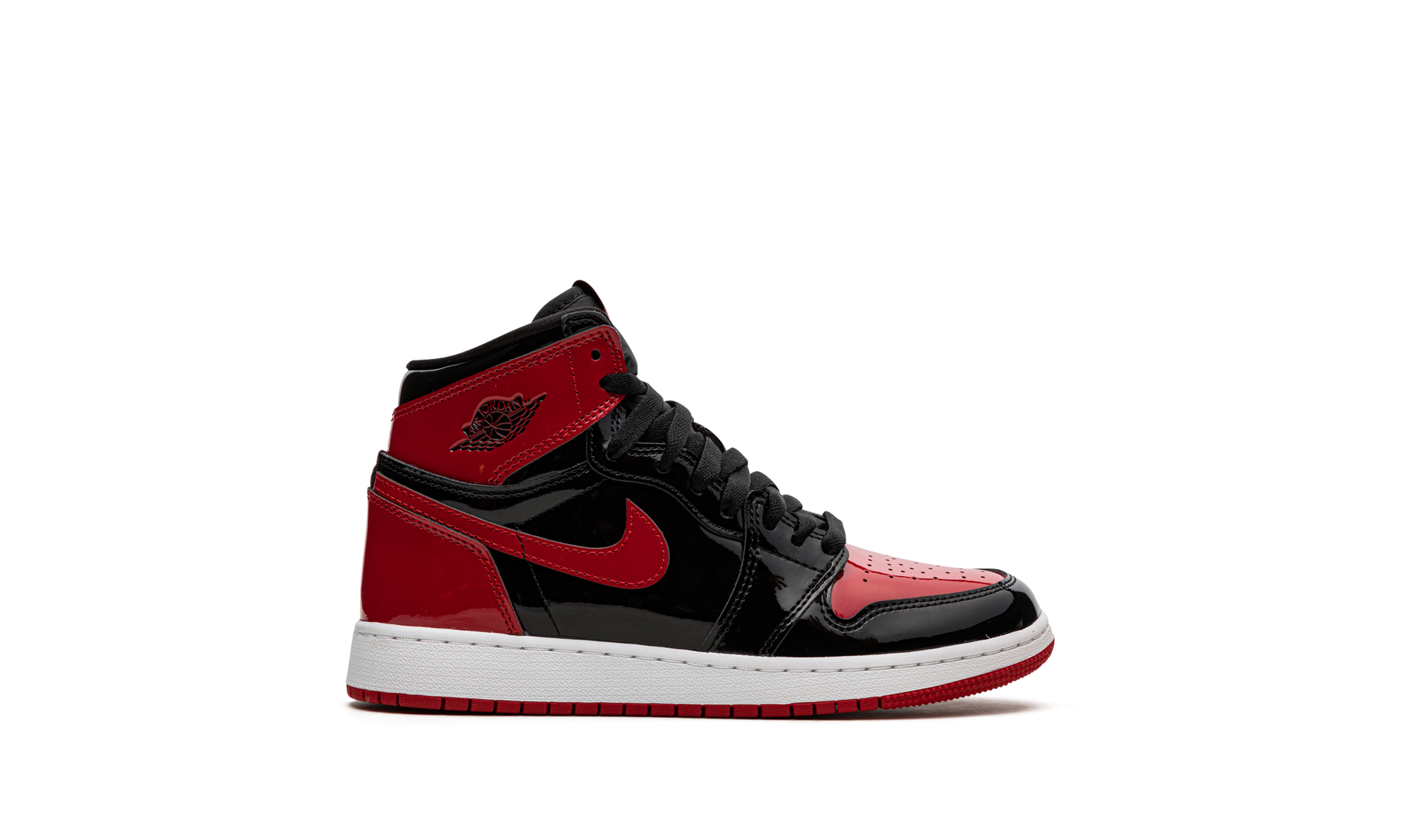 Air Jordan 1 Retro High Og Gs "patent Bred" - 6