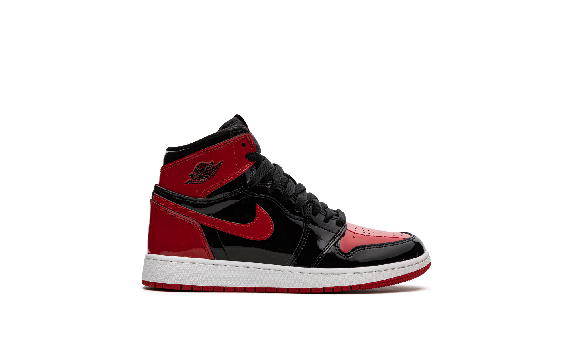 Air Jordan 1 Retro High Og Gs "patent Bred" - 6