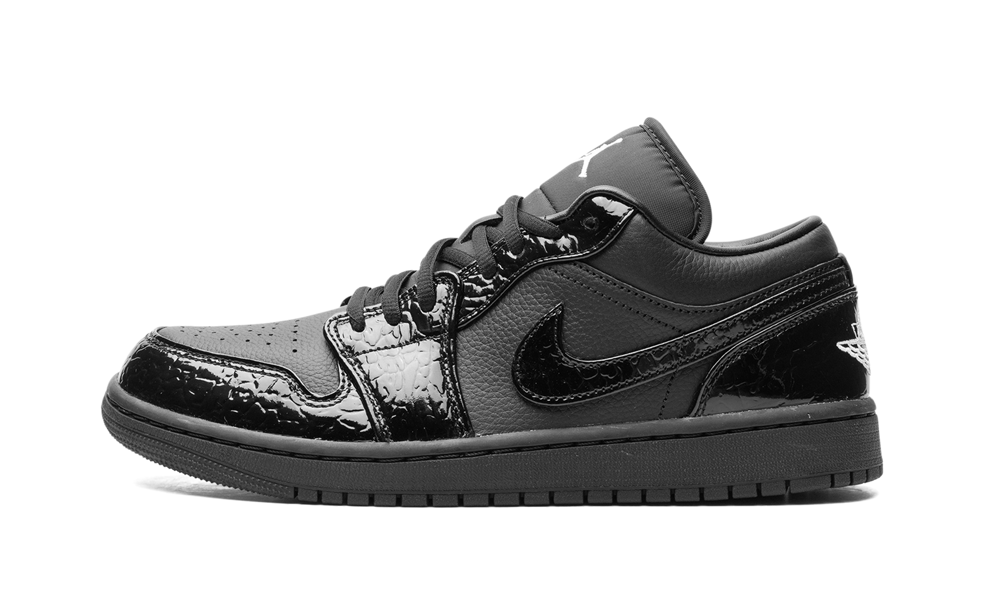 Air Jordan 1 Wmns "black Croc" - 1