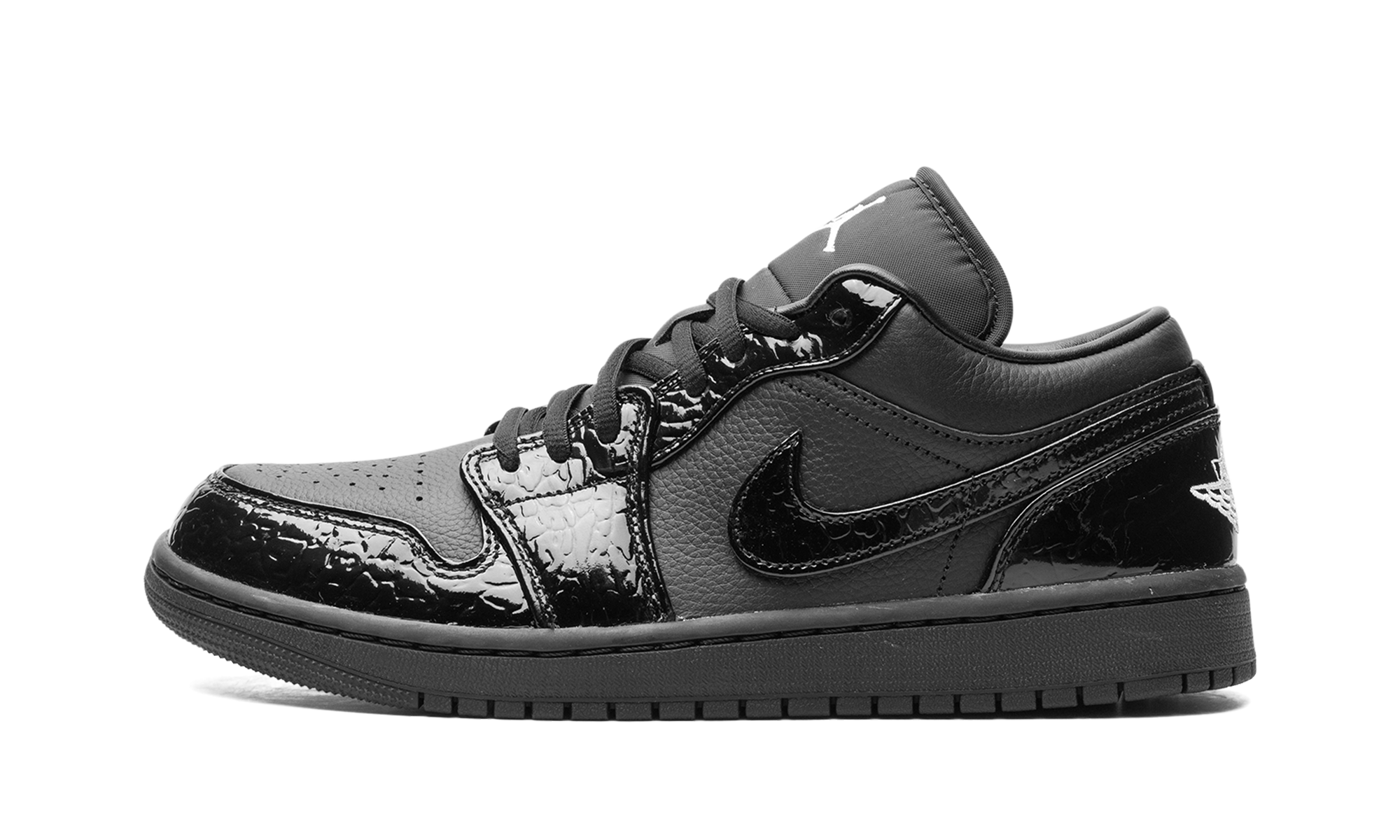 Air Jordan 1 Wmns "black Croc" - 1