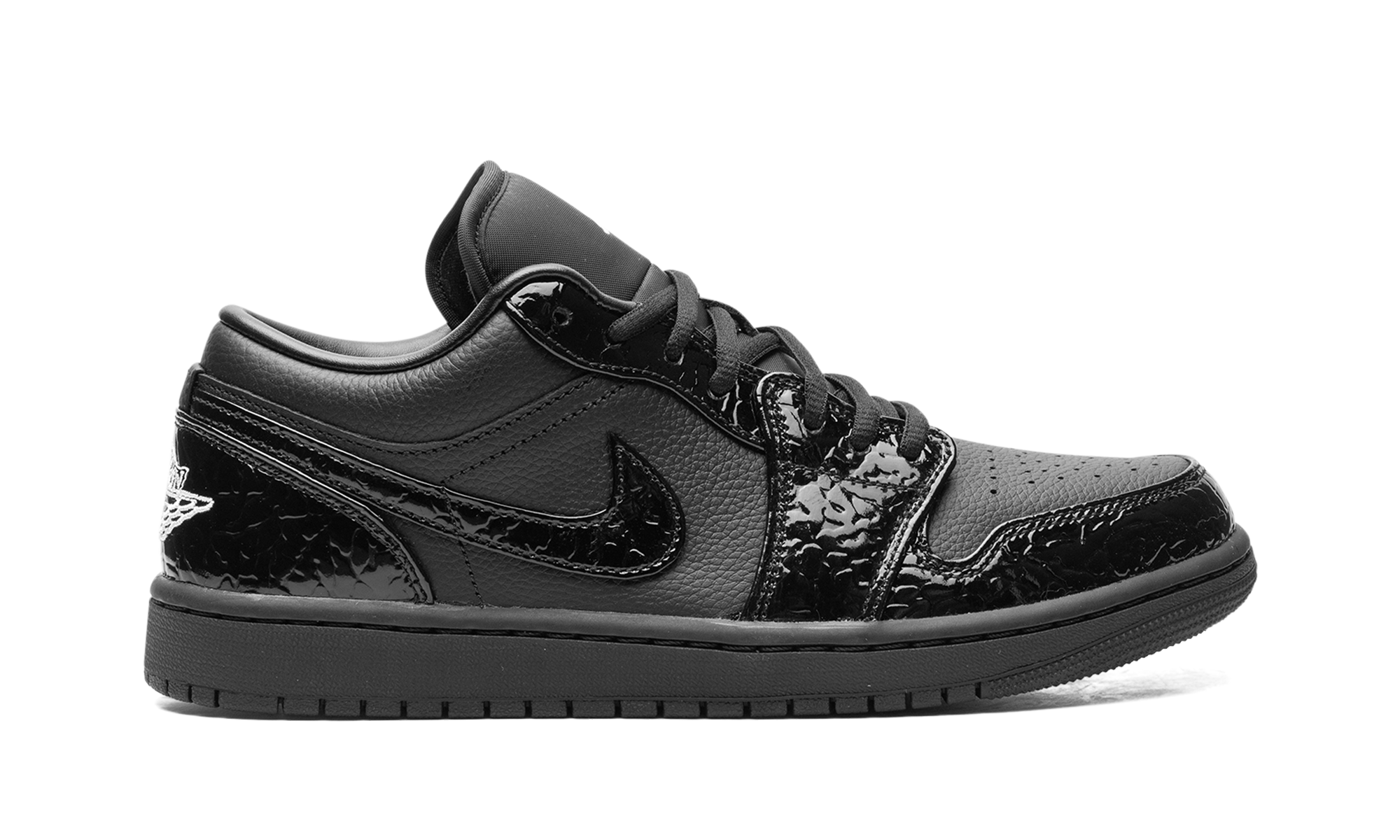 Air Jordan 1 Wmns "black Croc" - 6