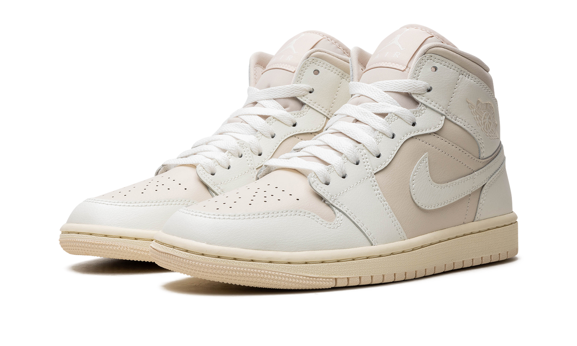 Air Jordan 1 Wmns "white / Light Tan" - 2