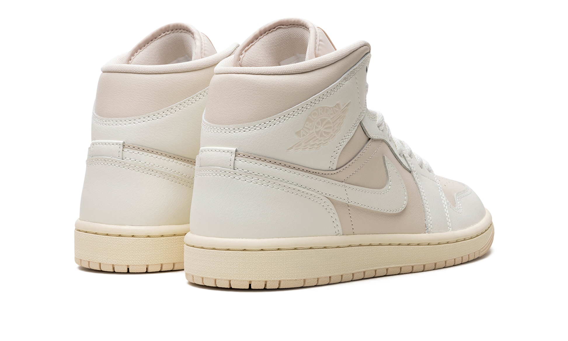 Air Jordan 1 Wmns "white / Light Tan" - 3