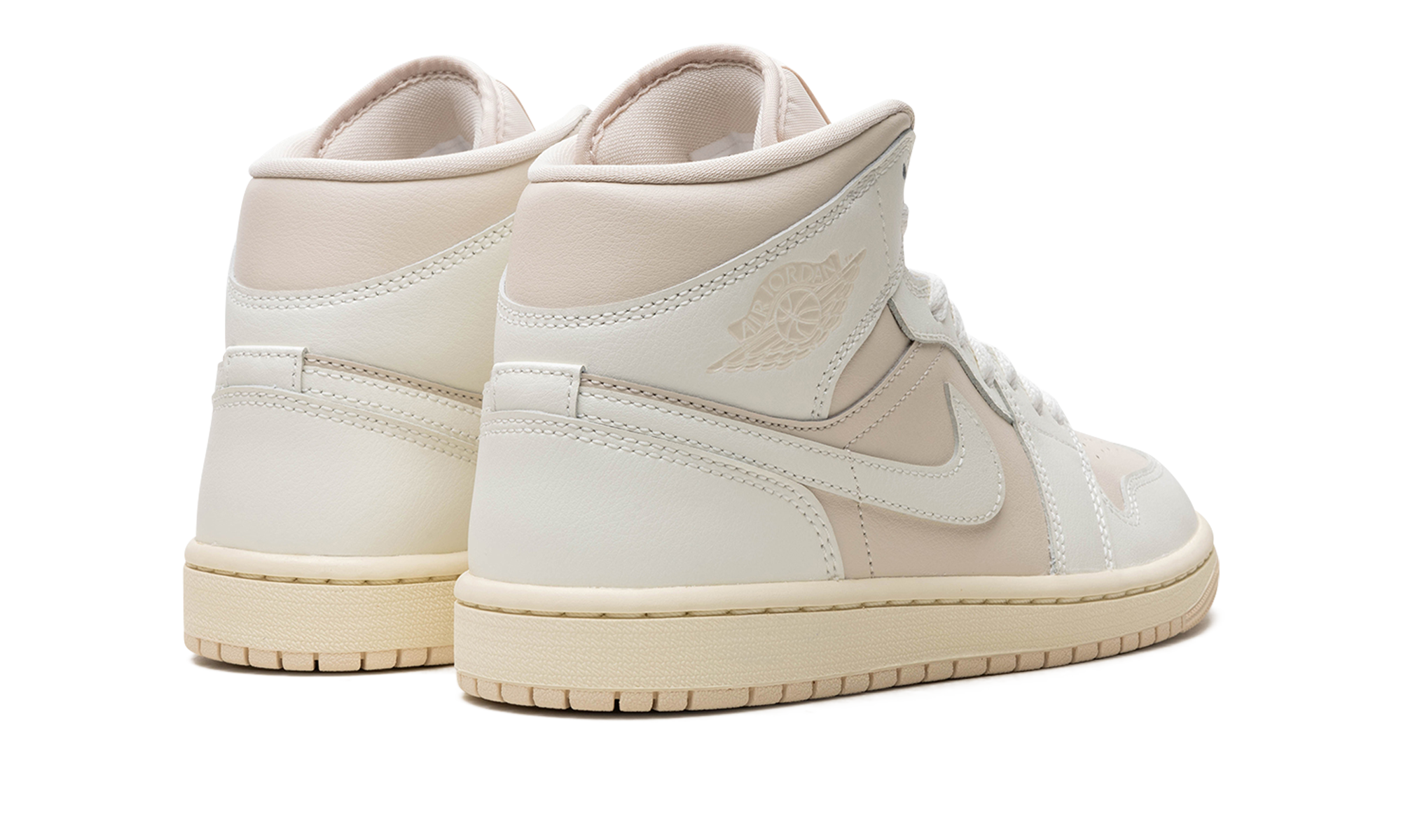 Air Jordan 1 Wmns "white / Light Tan" - 3