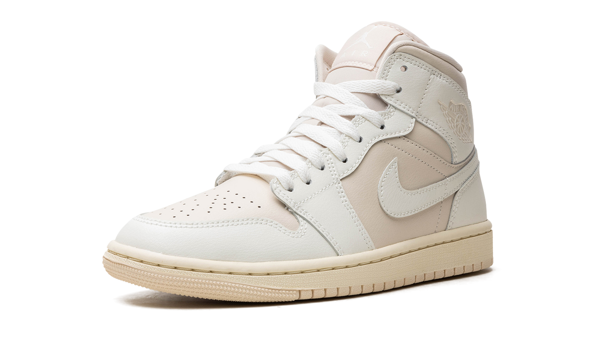 Air Jordan 1 Wmns "white / Light Tan" - 4
