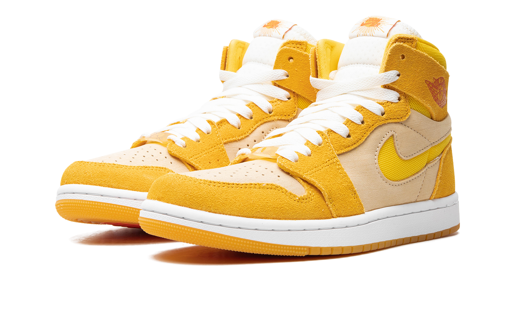 Air Jordan 1 Zoom Air Cmft 2 Wmns "yellow Ochre/tour Yellow-pale Vanilla-safety" - 2