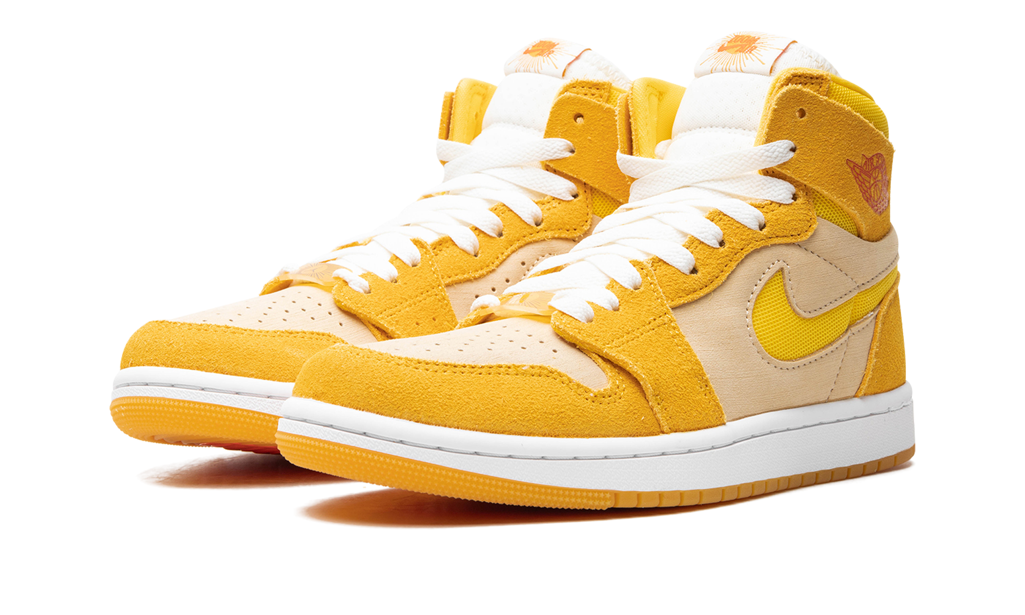 Air Jordan 1 Zoom Air Cmft 2 Wmns "yellow Ochre/tour Yellow-pale Vanilla-safety" - 2