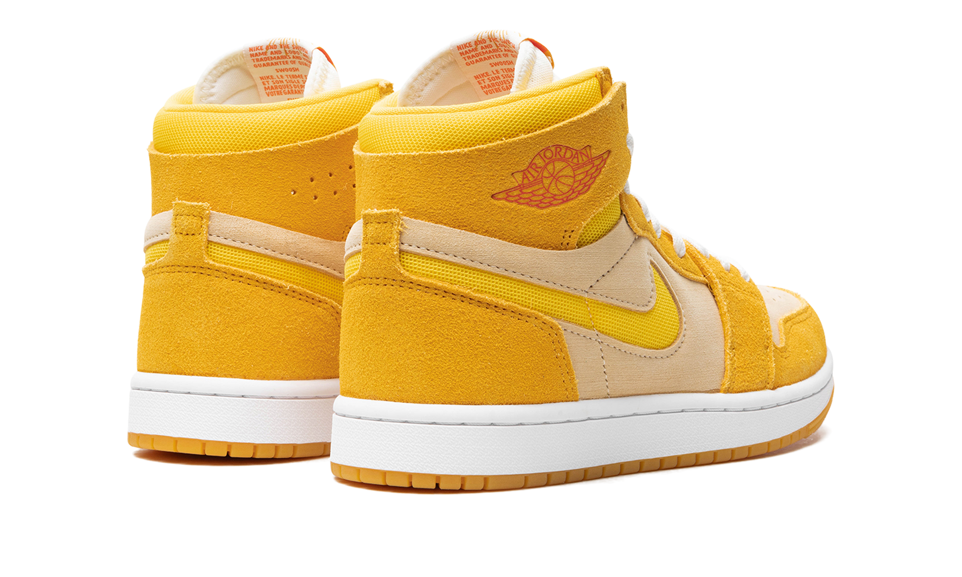 Air Jordan 1 Zoom Air Cmft 2 Wmns "yellow Ochre/tour Yellow-pale Vanilla-safety" - 3