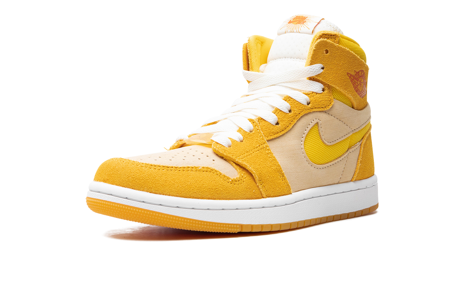 Air Jordan 1 Zoom Air Cmft 2 Wmns "yellow Ochre/tour Yellow-pale Vanilla-safety" - 4