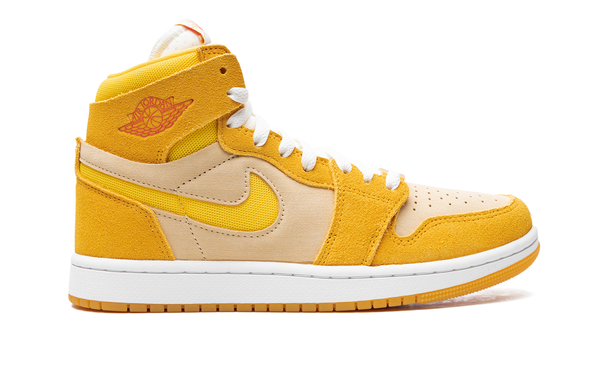 Air Jordan 1 Zoom Air Cmft 2 Wmns "yellow Ochre/tour Yellow-pale Vanilla-safety" - 6