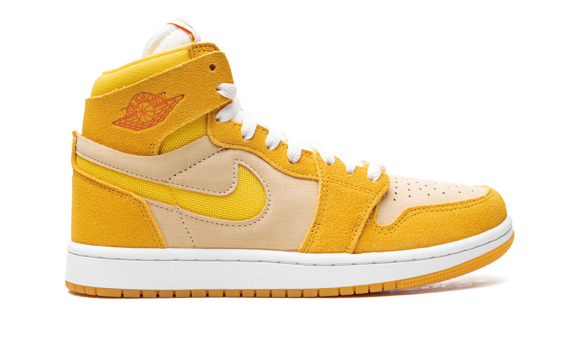 Air Jordan 1 Zoom Air Cmft 2 Wmns "yellow Ochre/tour Yellow-pale Vanilla-safety" - 6
