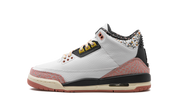 Air Jordan 3 Gs "white/red Stardust" - 1