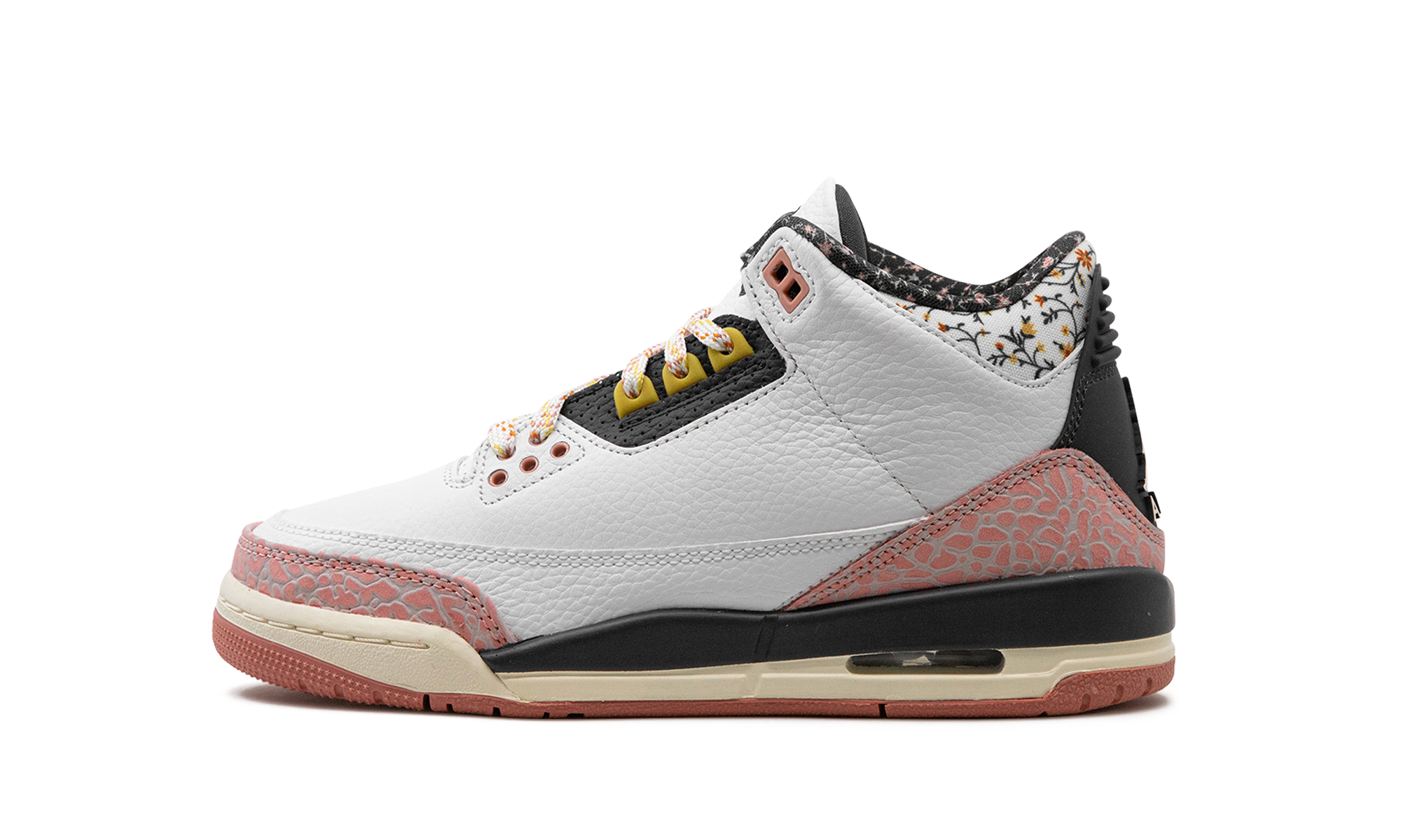 Air Jordan 3 Gs "white/red Stardust" - 1