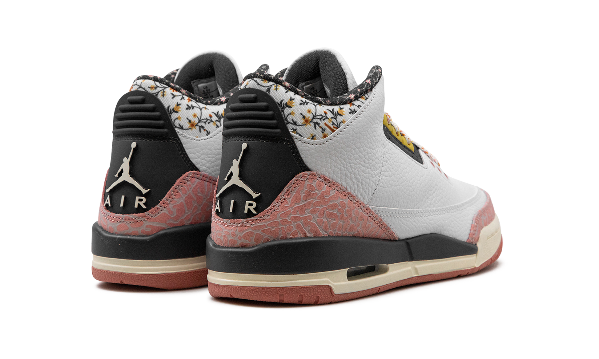 Air Jordan 3 Gs "white/red Stardust" - 3