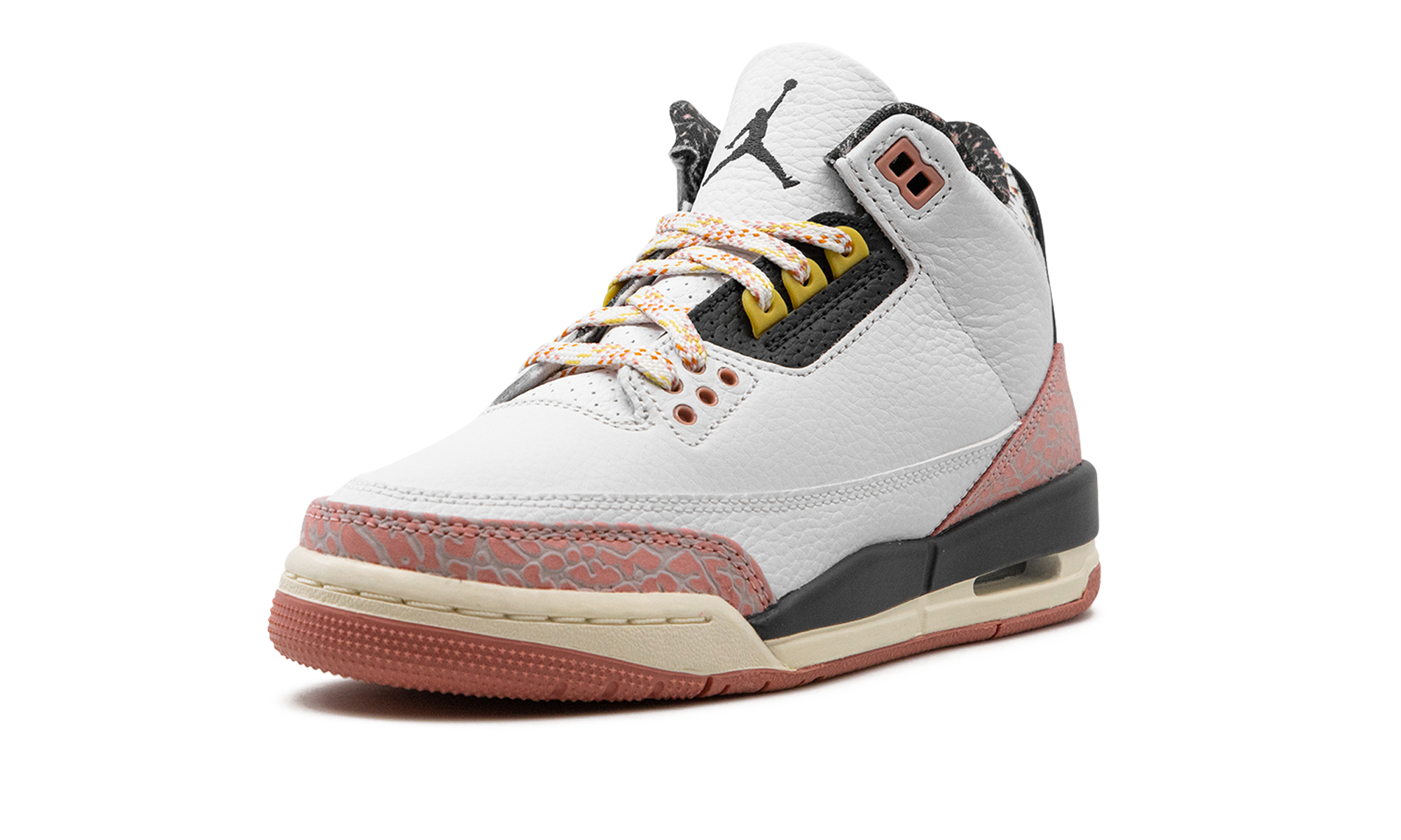 Air Jordan 3 Gs "white/red Stardust" - 4