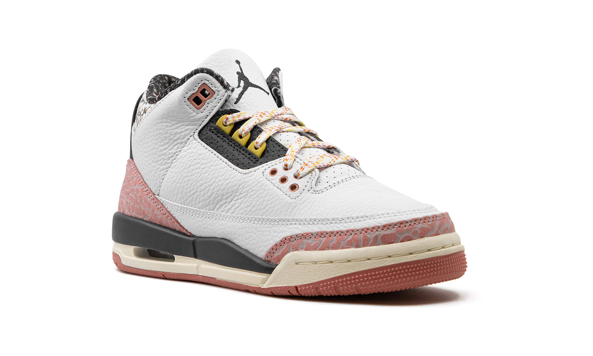 Air Jordan 3 Gs "white/red Stardust" - 7