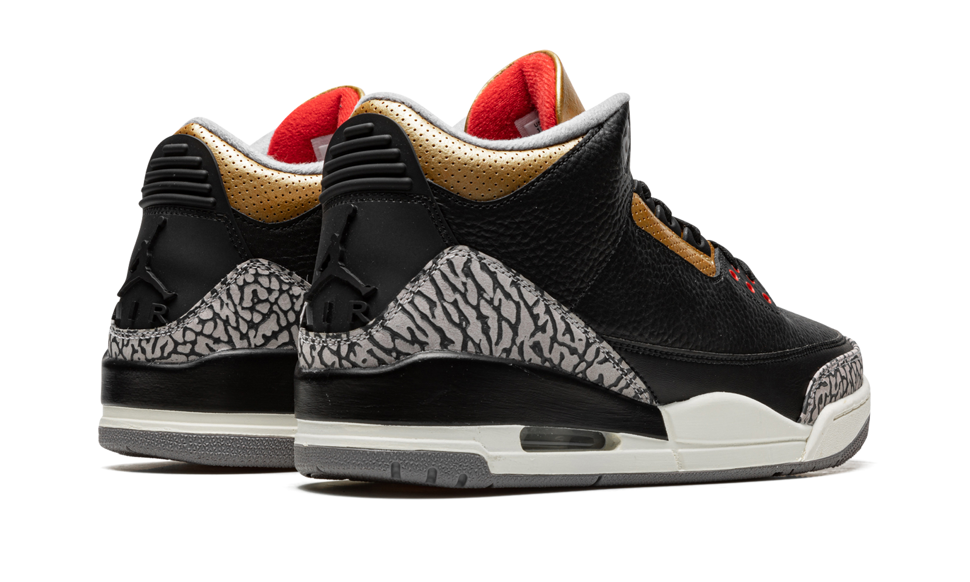 Air Jordan 3 Wmns "black Cement Gold" - 3