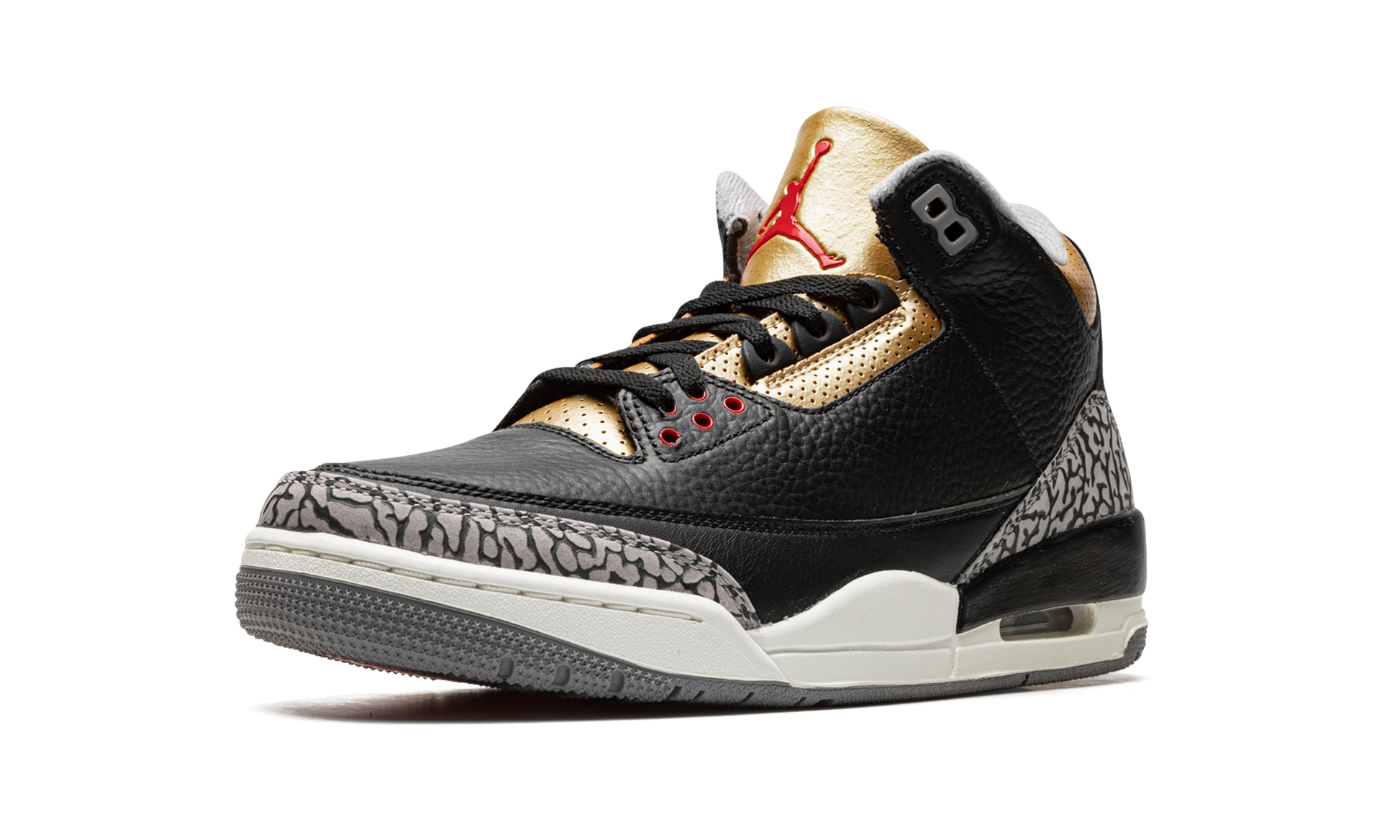 Air Jordan 3 Wmns "black Cement Gold" - 4