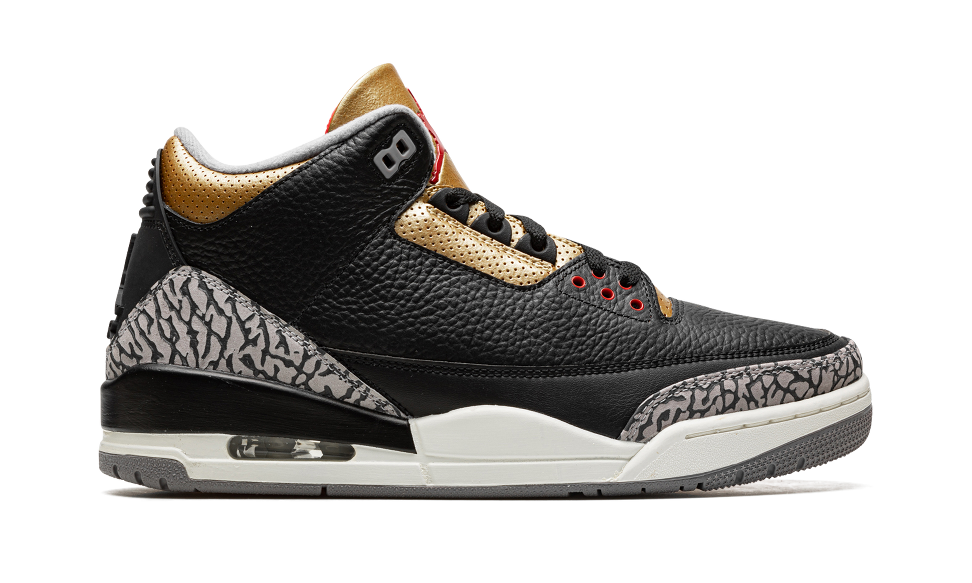 Air Jordan 3 Wmns "black Cement Gold" - 6