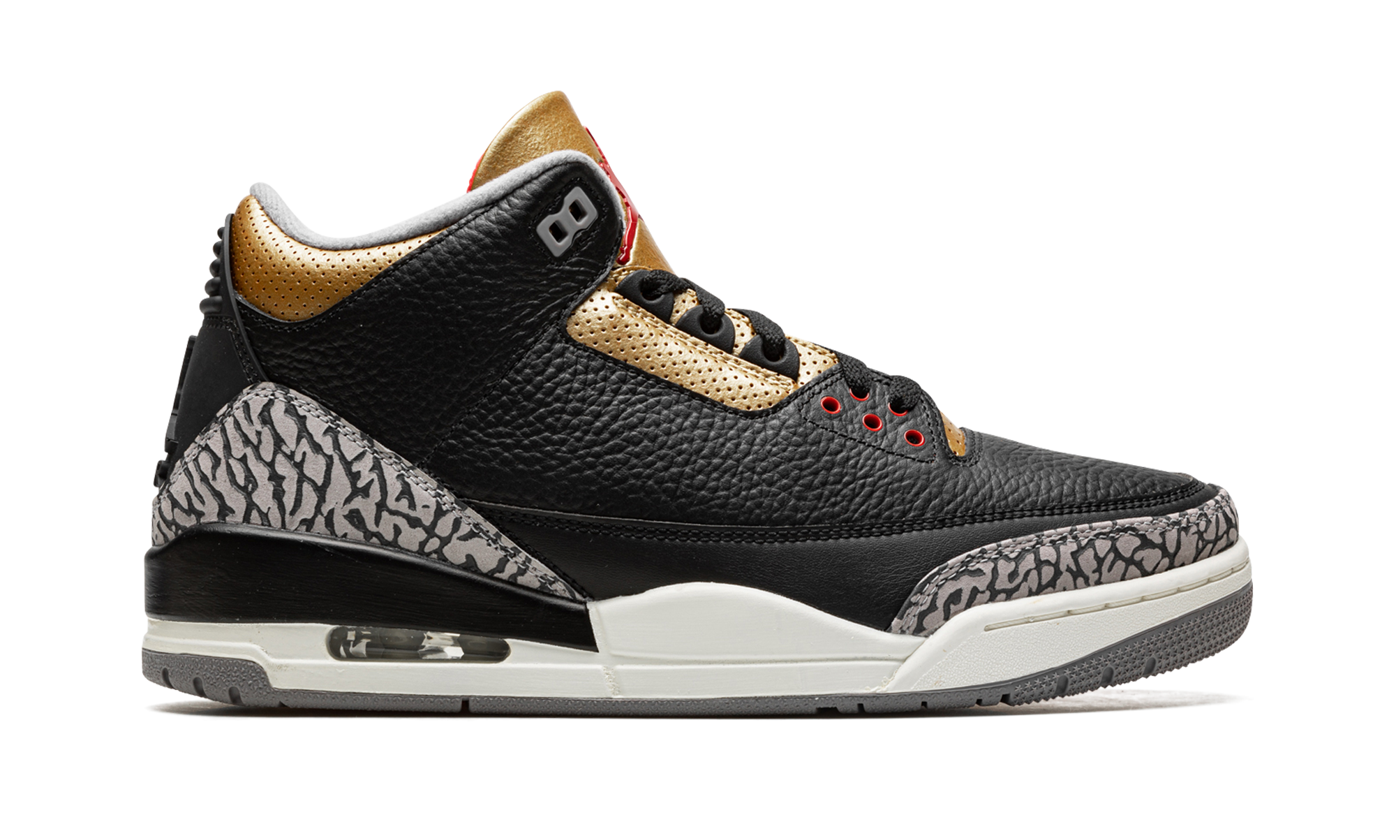 Air Jordan 3 Wmns "black Cement Gold" - 6