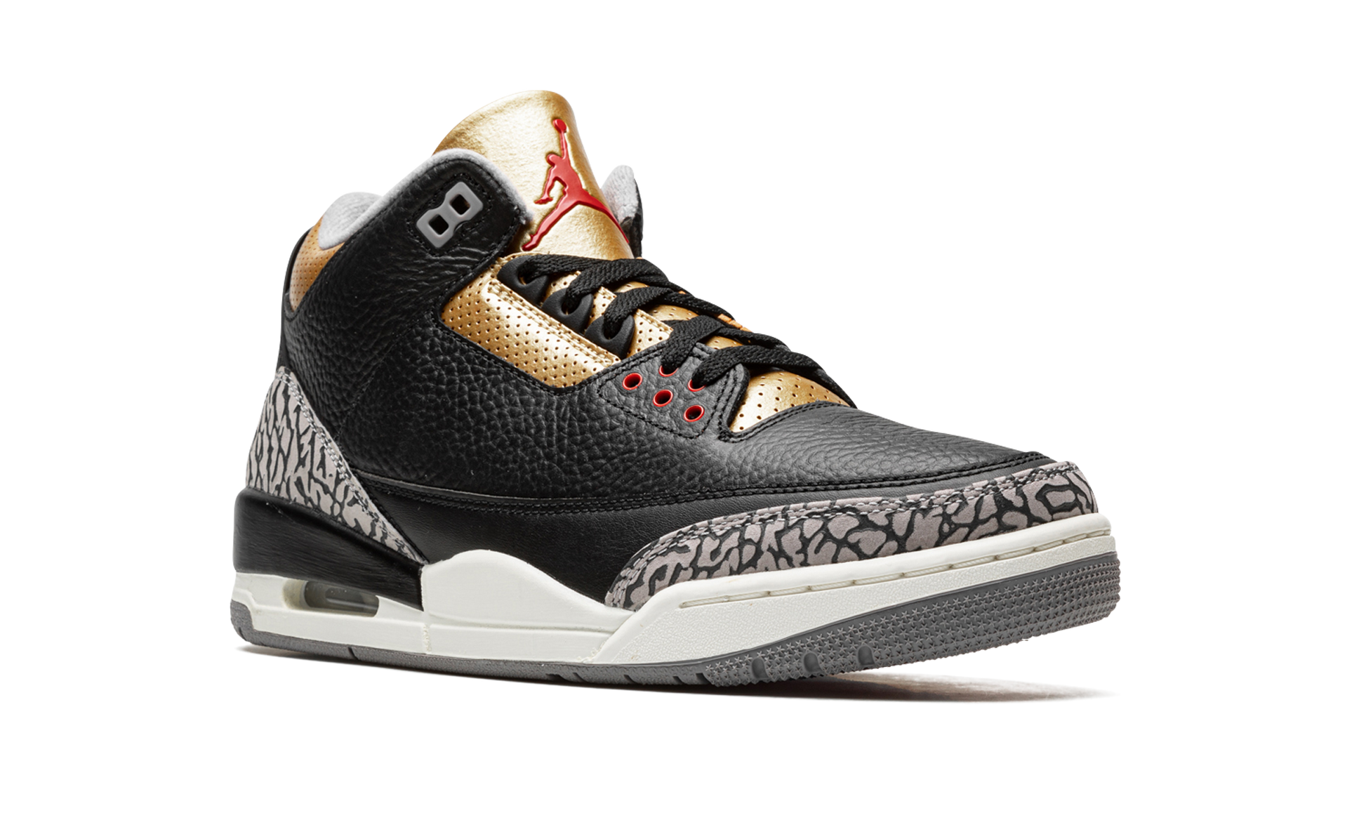 Air Jordan 3 Wmns "black Cement Gold" - 7