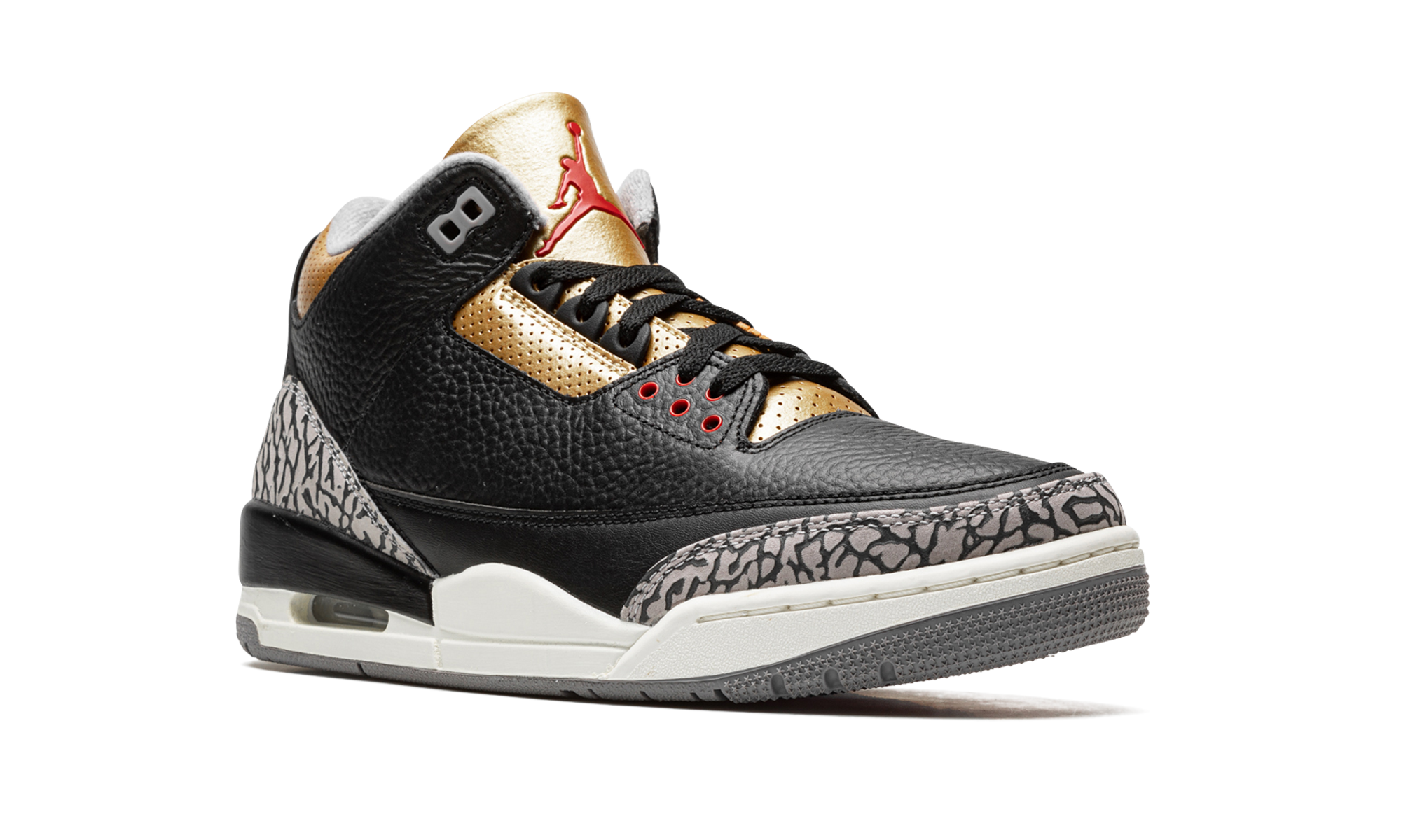 Air Jordan 3 Wmns "black Cement Gold" - 7