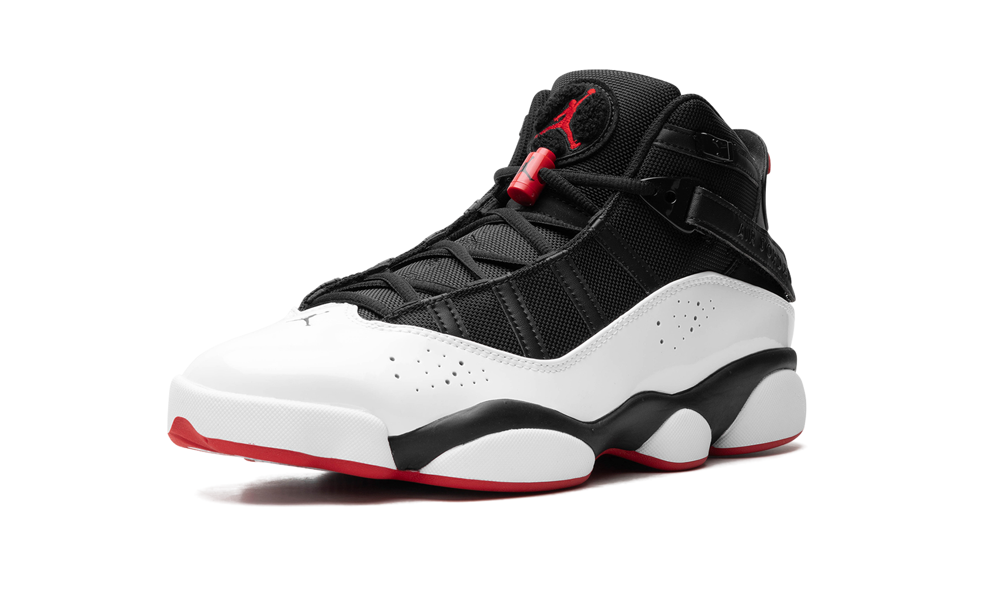 Air Jordan 6 Rings "wht/blk/red" - 4