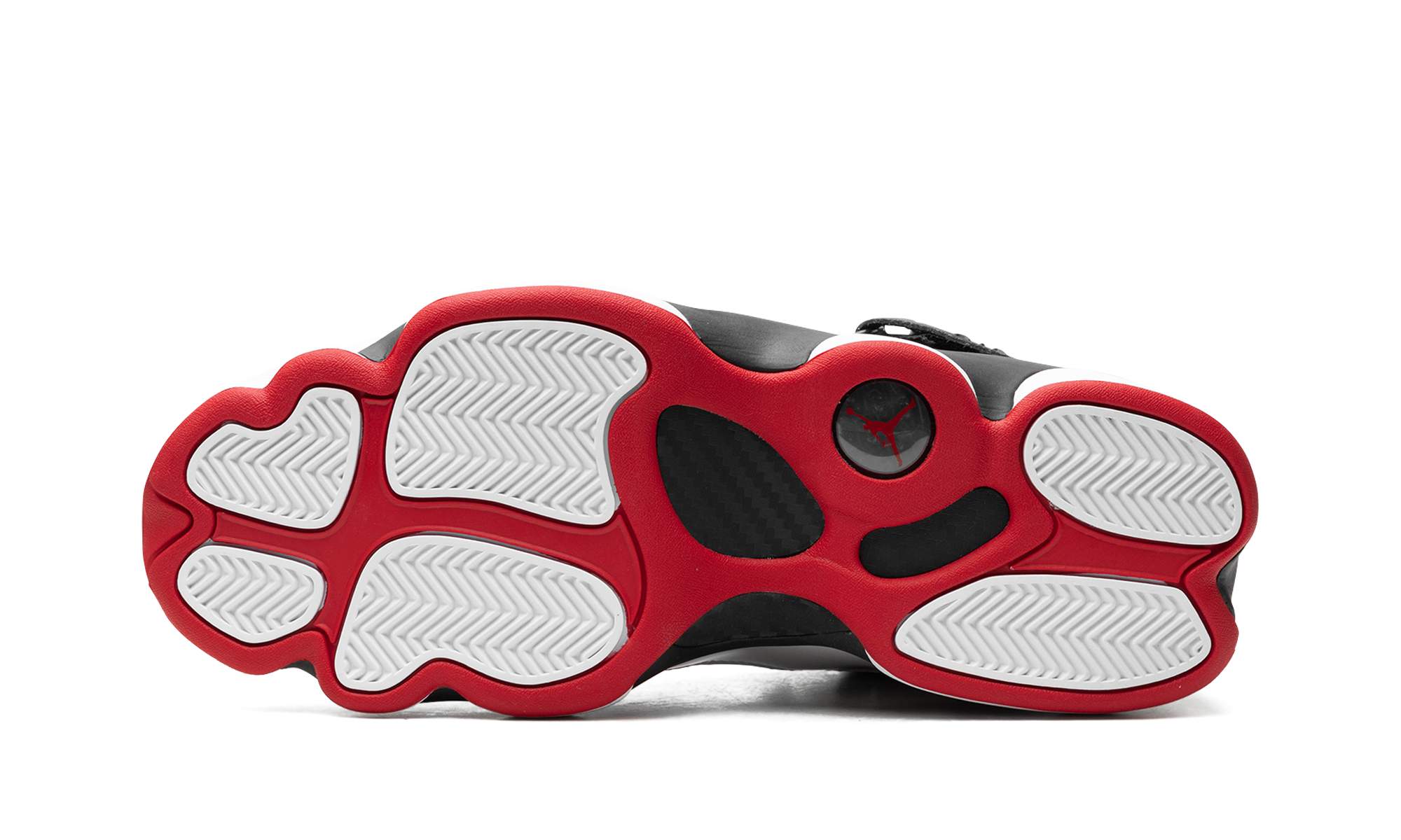 Air Jordan 6 Rings "wht/blk/red" - 5