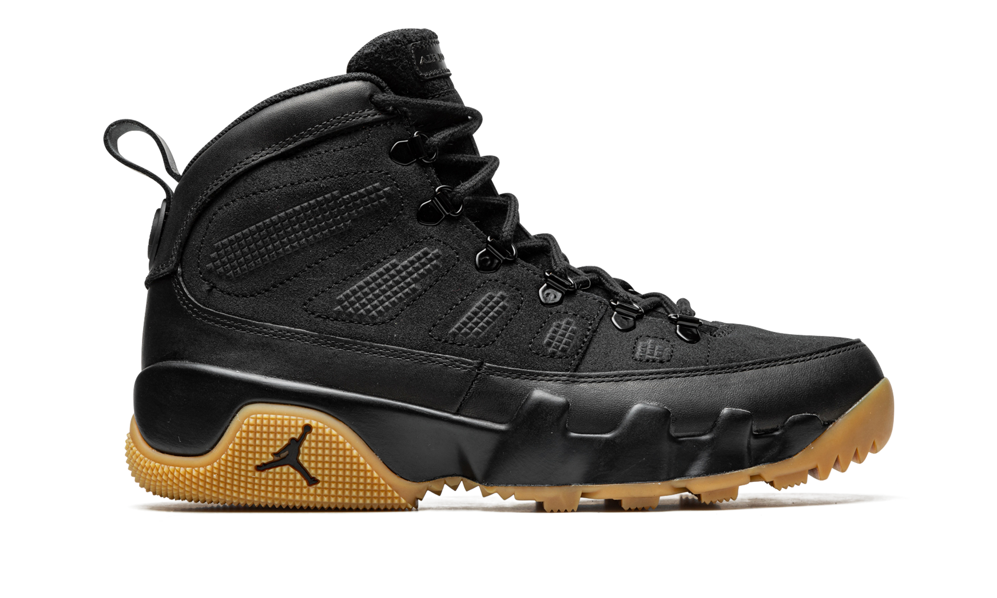 Air Jordan 9 Boot "black / Gum" - 6