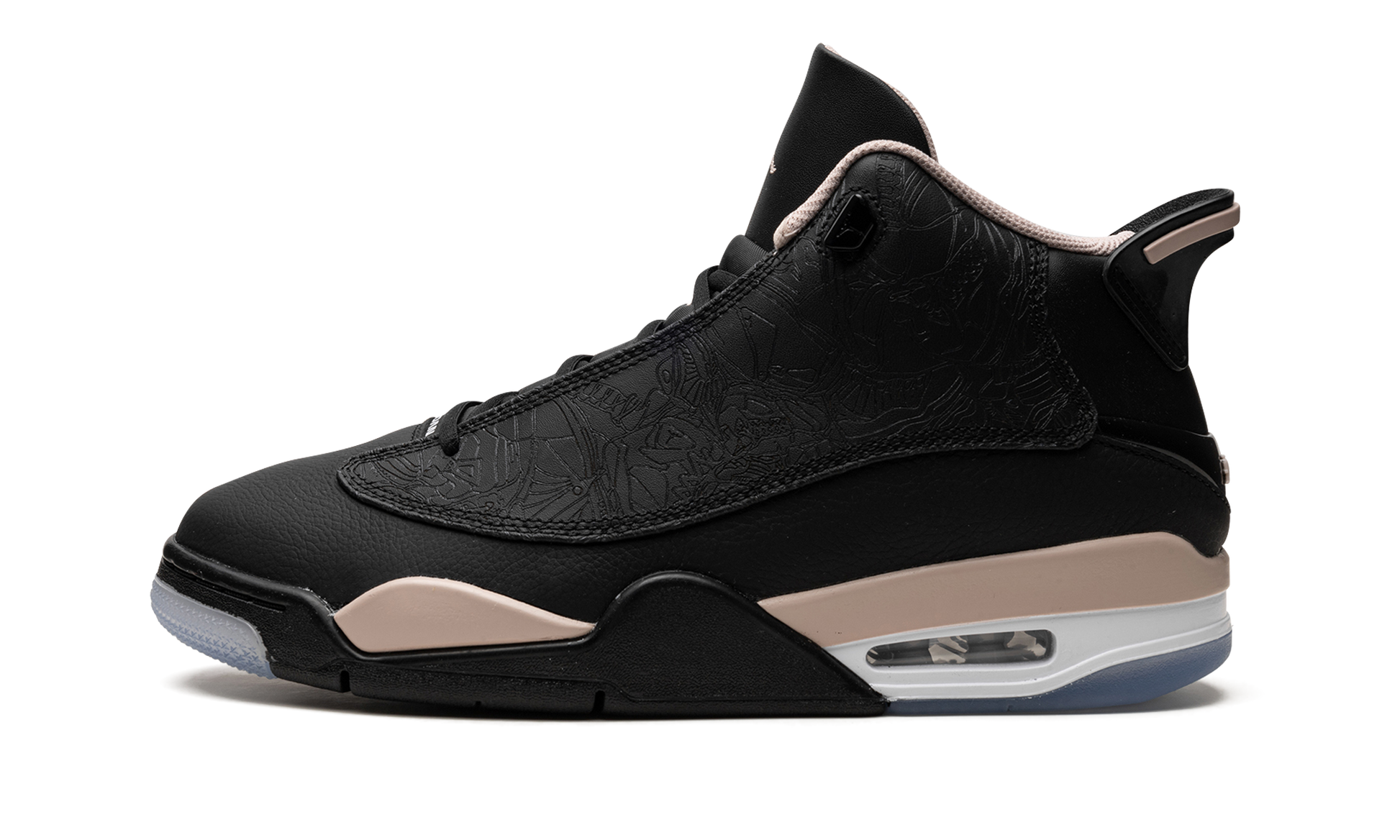 Air Jordan Dub Zero "black / Fossil Stone" - 1