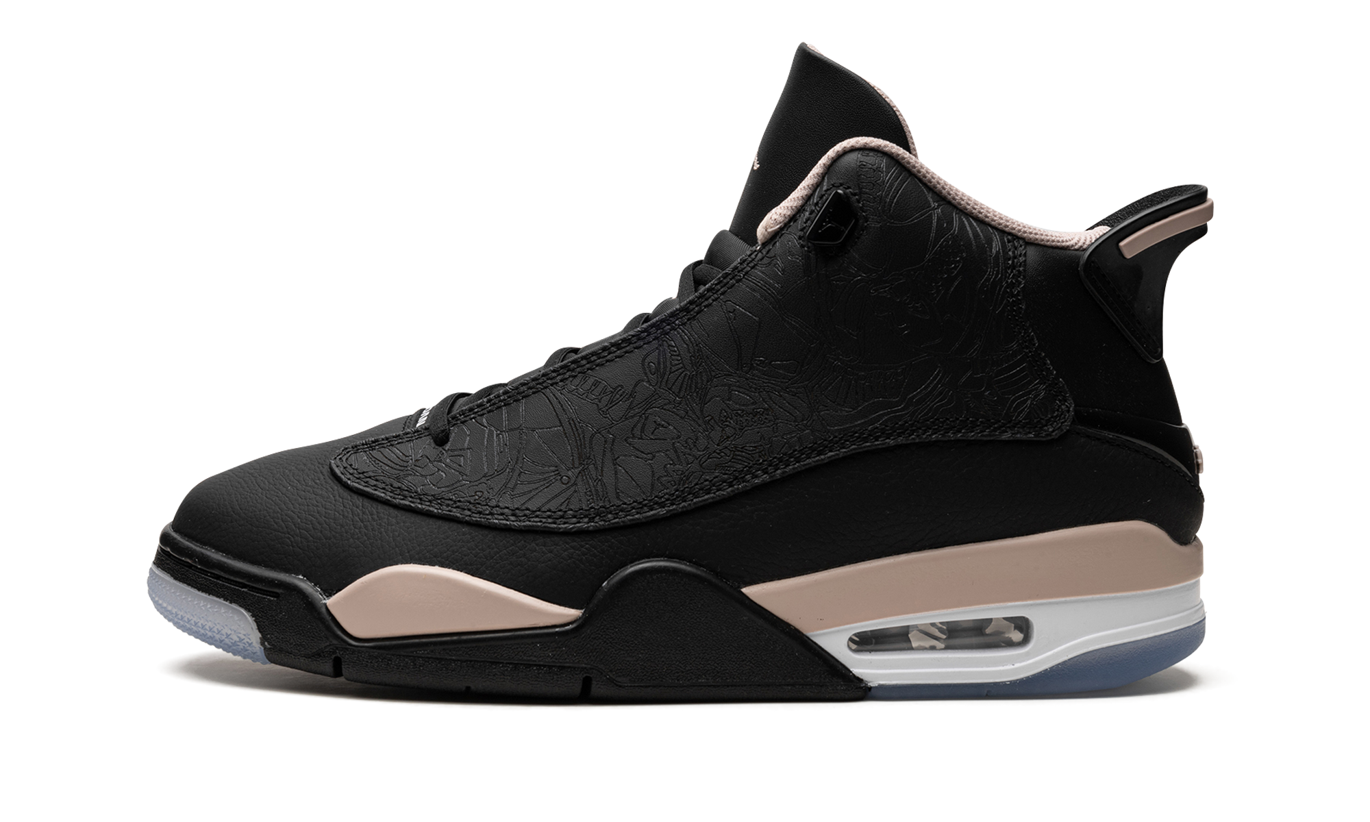 Air Jordan Dub Zero "black / Fossil Stone" - 1
