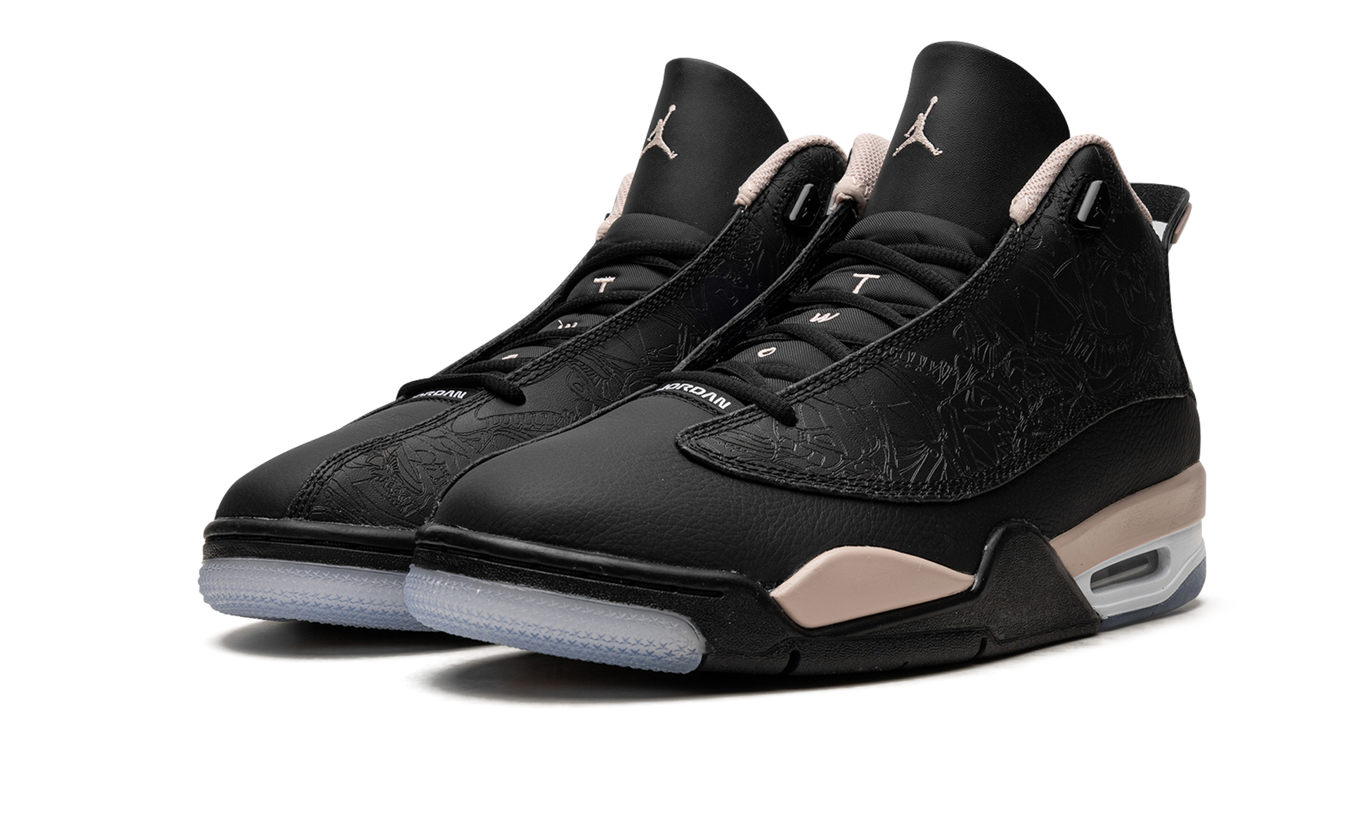 Air Jordan Dub Zero "black / Fossil Stone" - 2