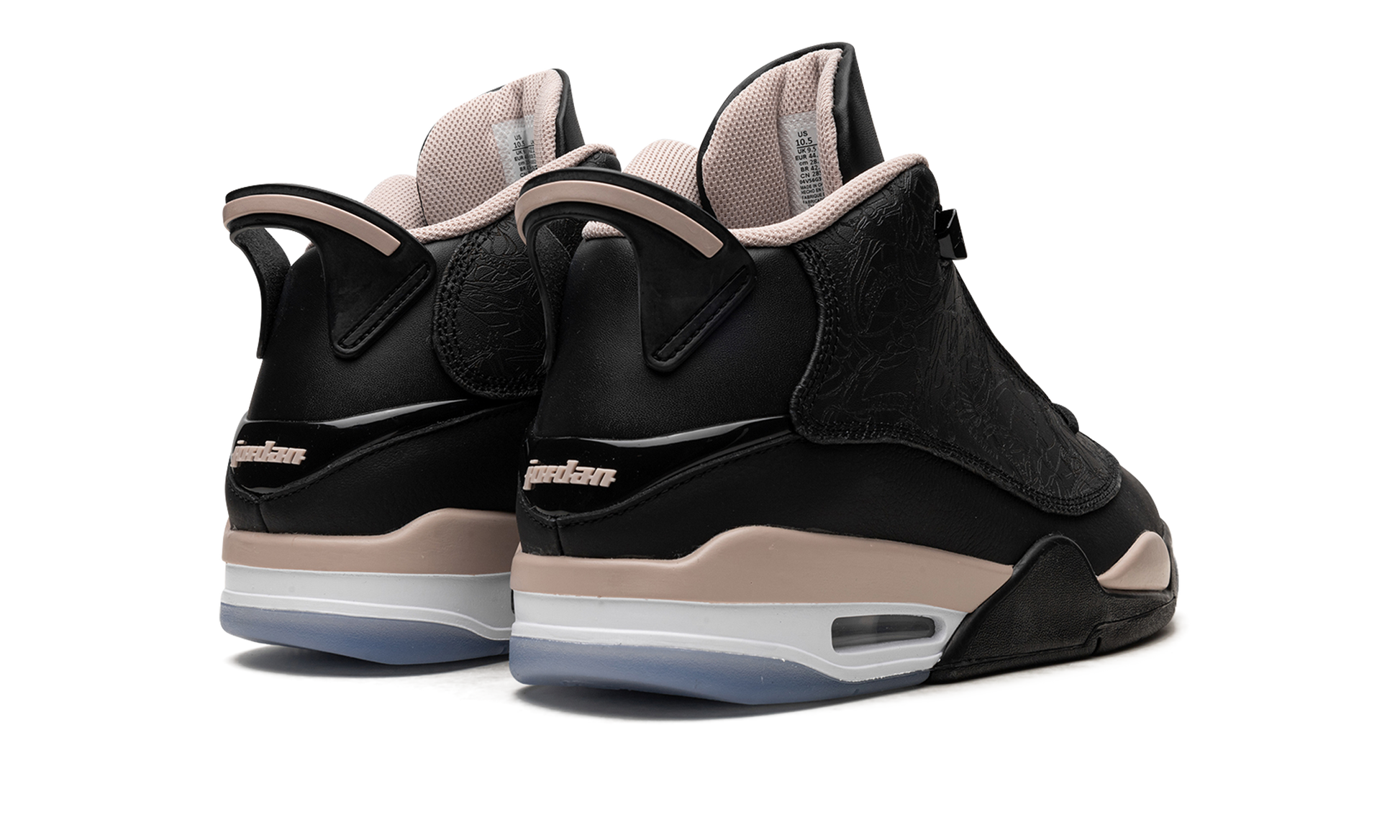 Air Jordan Dub Zero "black / Fossil Stone" - 3