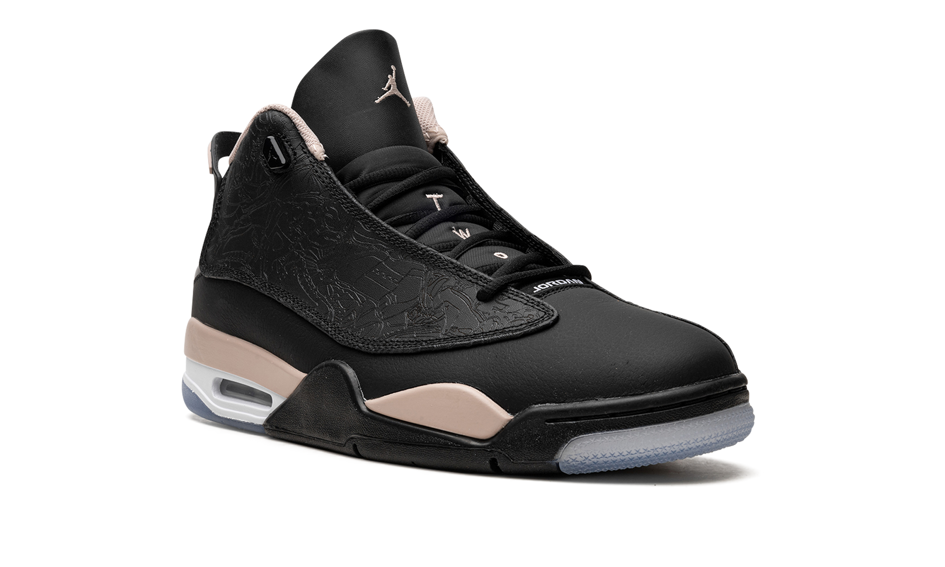 Air Jordan Dub Zero "black / Fossil Stone" - 7