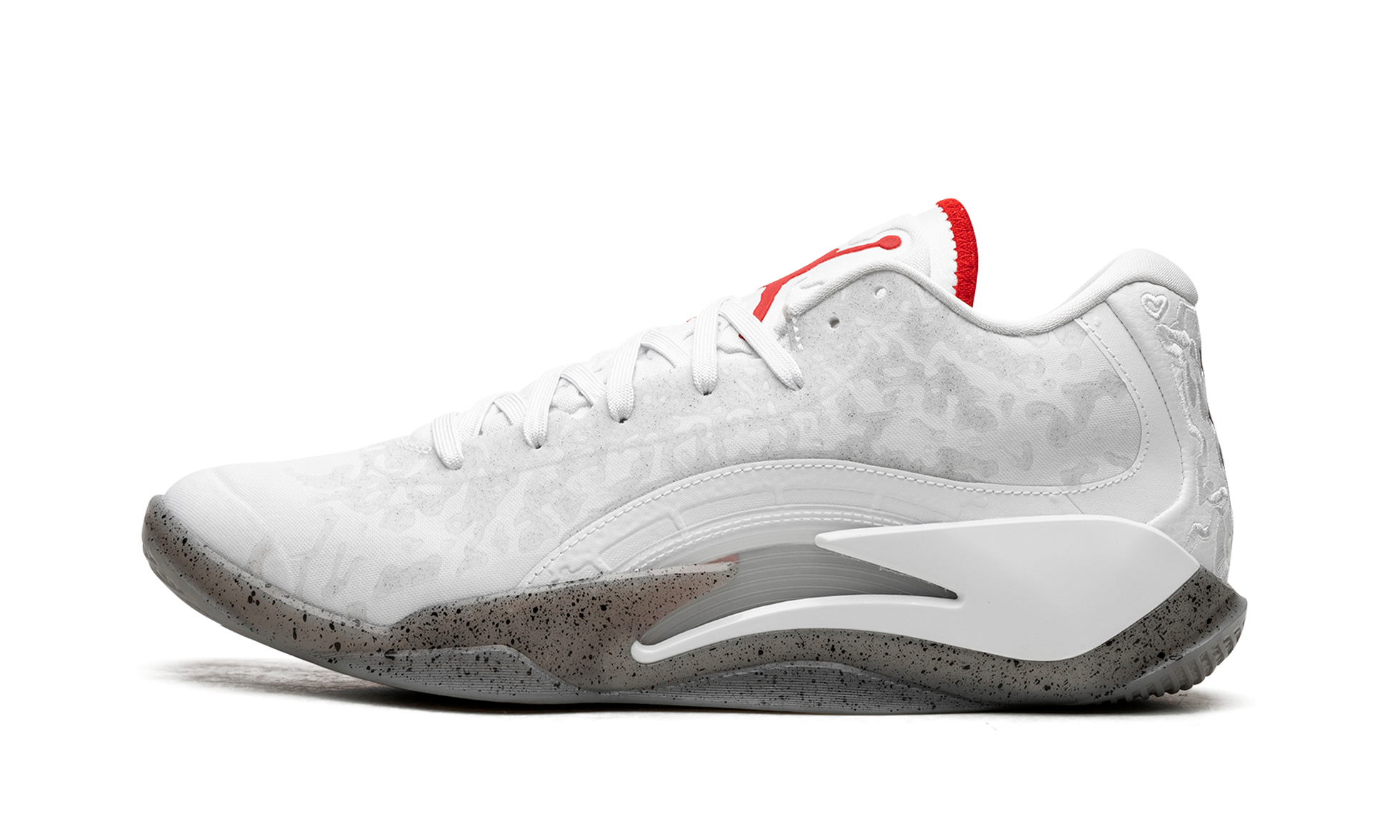 Air Jordan Zion 3 "white/university Red" - 1