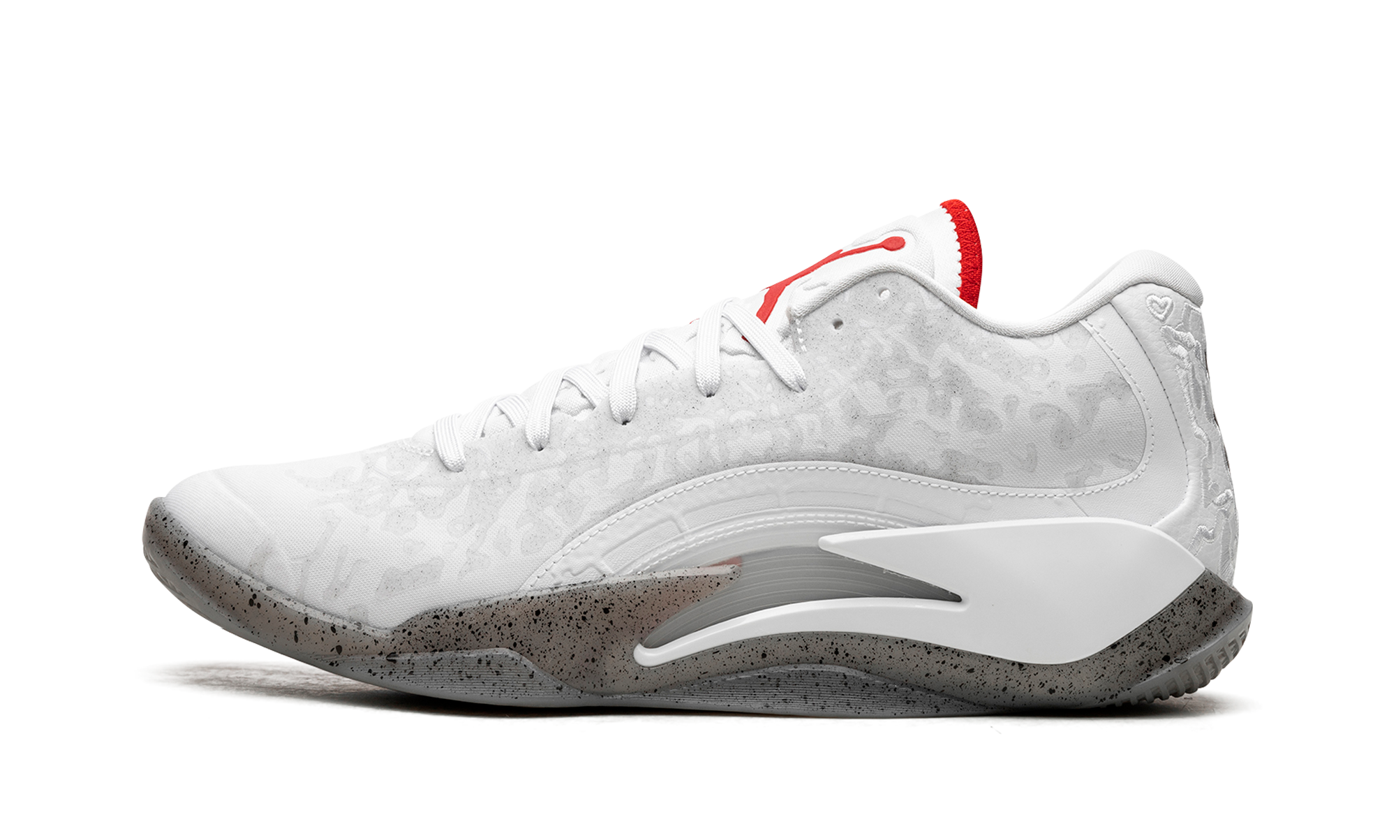 Air Jordan Zion 3 "white/university Red" - 1