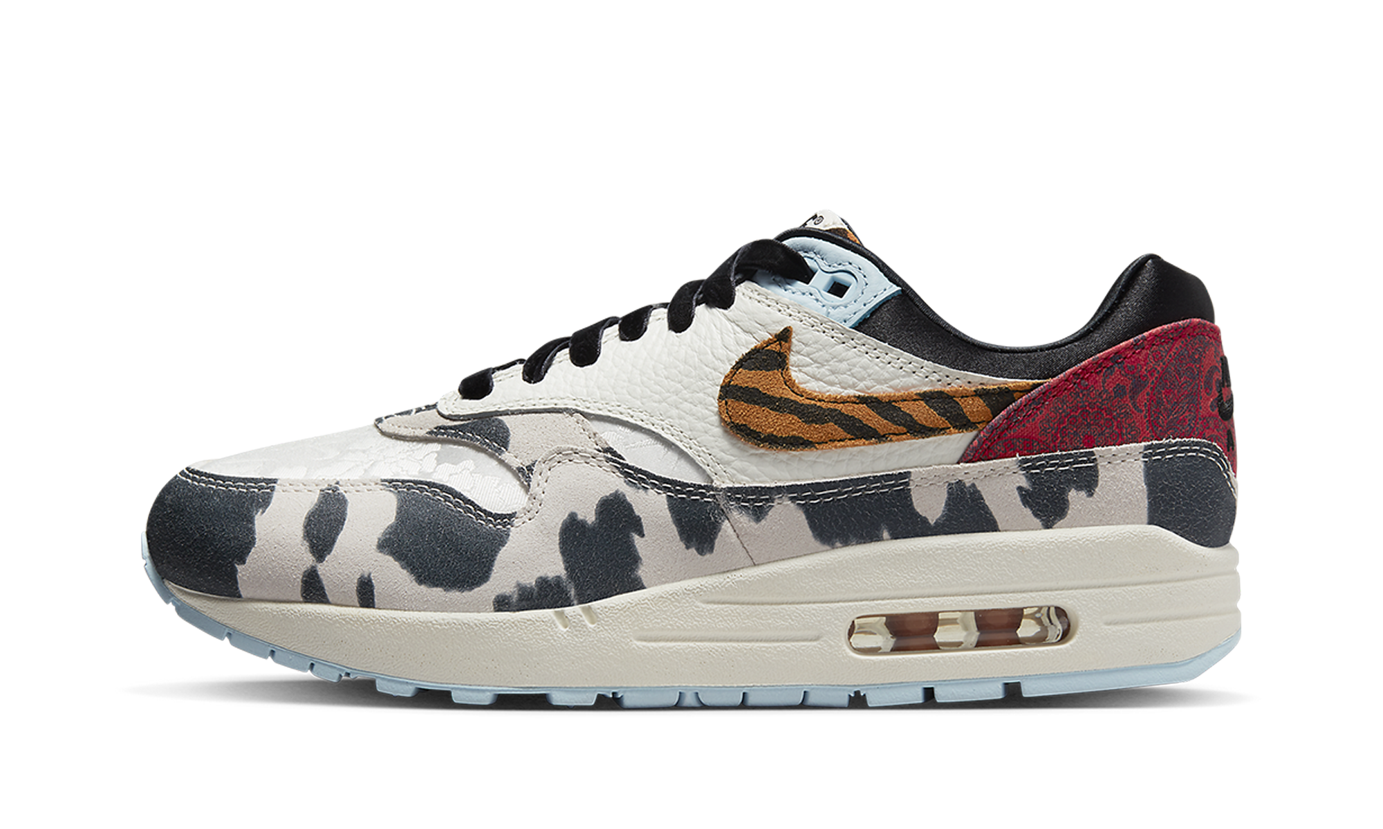 Air Max 1 '87 Mns Wmns "tiger Swoosh Cow Print" - 1