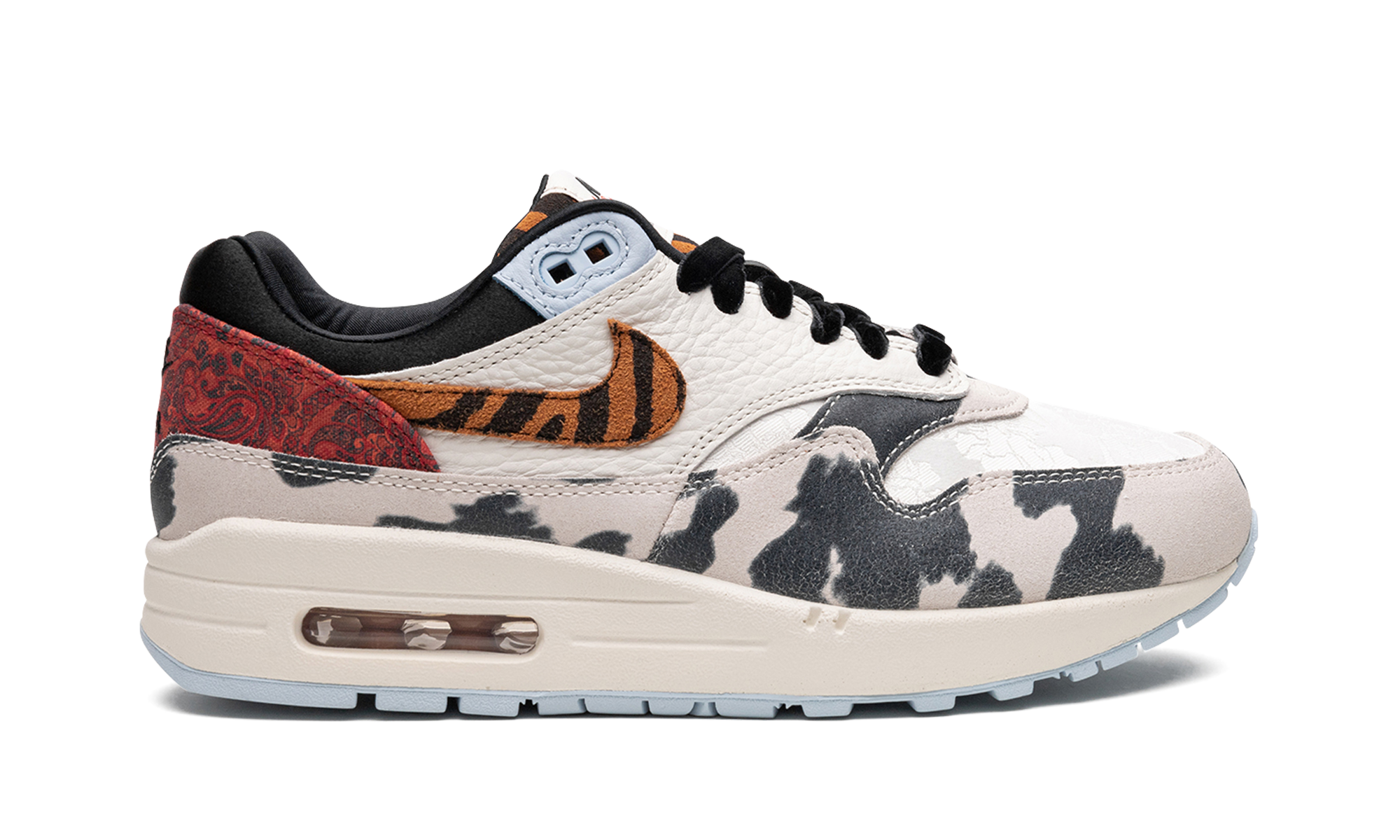 Air Max 1 '87 Mns Wmns "tiger Swoosh Cow Print" - 6
