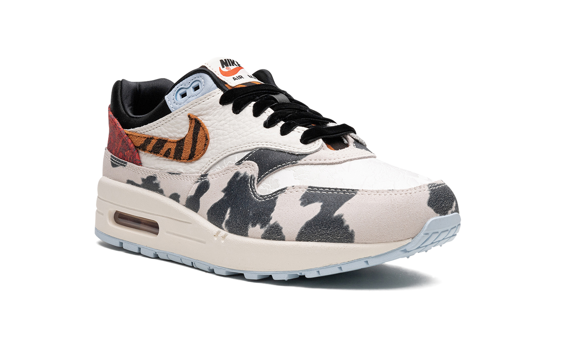 Air Max 1 '87 Mns Wmns "tiger Swoosh Cow Print" - 7