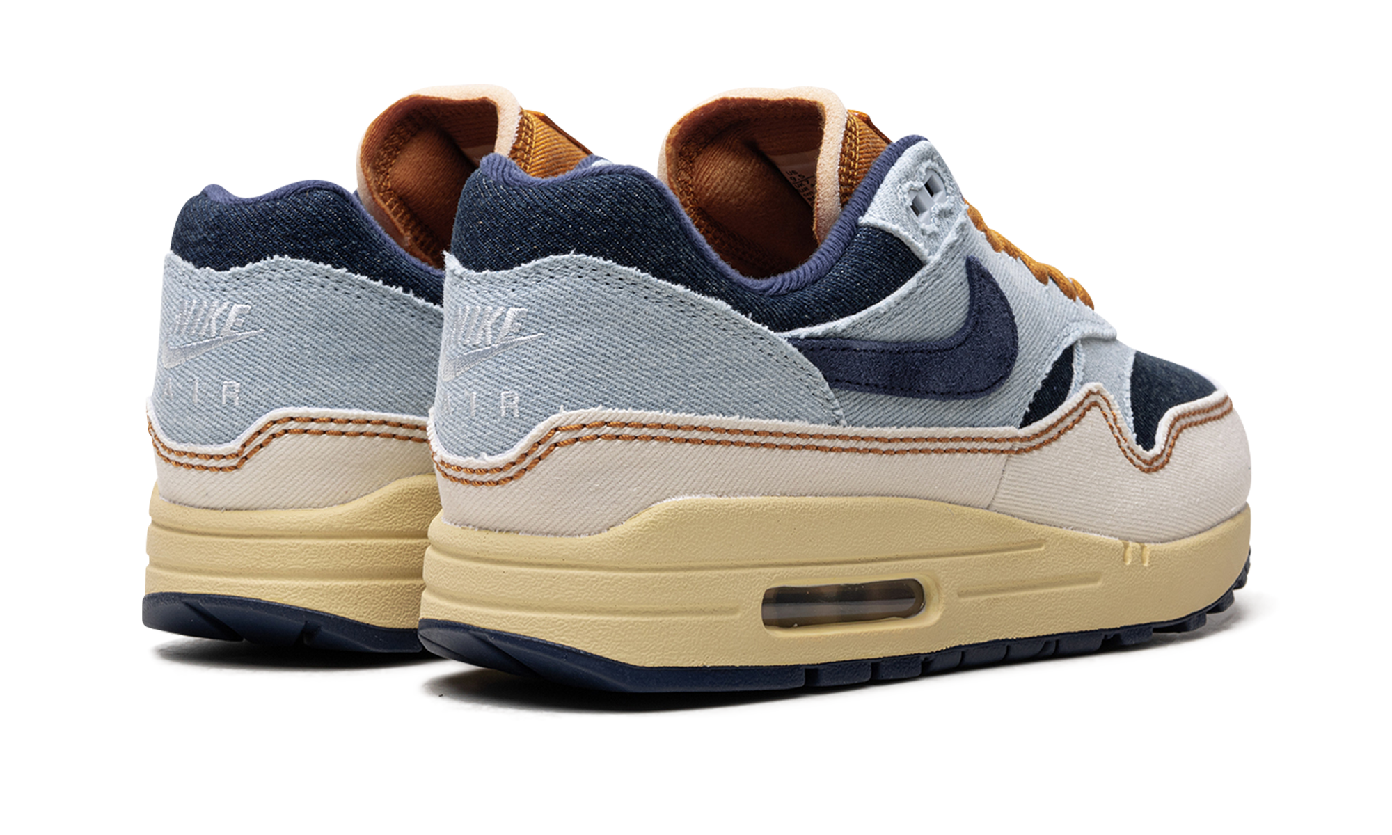 Air Max 1 '87 Wmns "aura / Midnight Navy / Pale Ivory" - 3